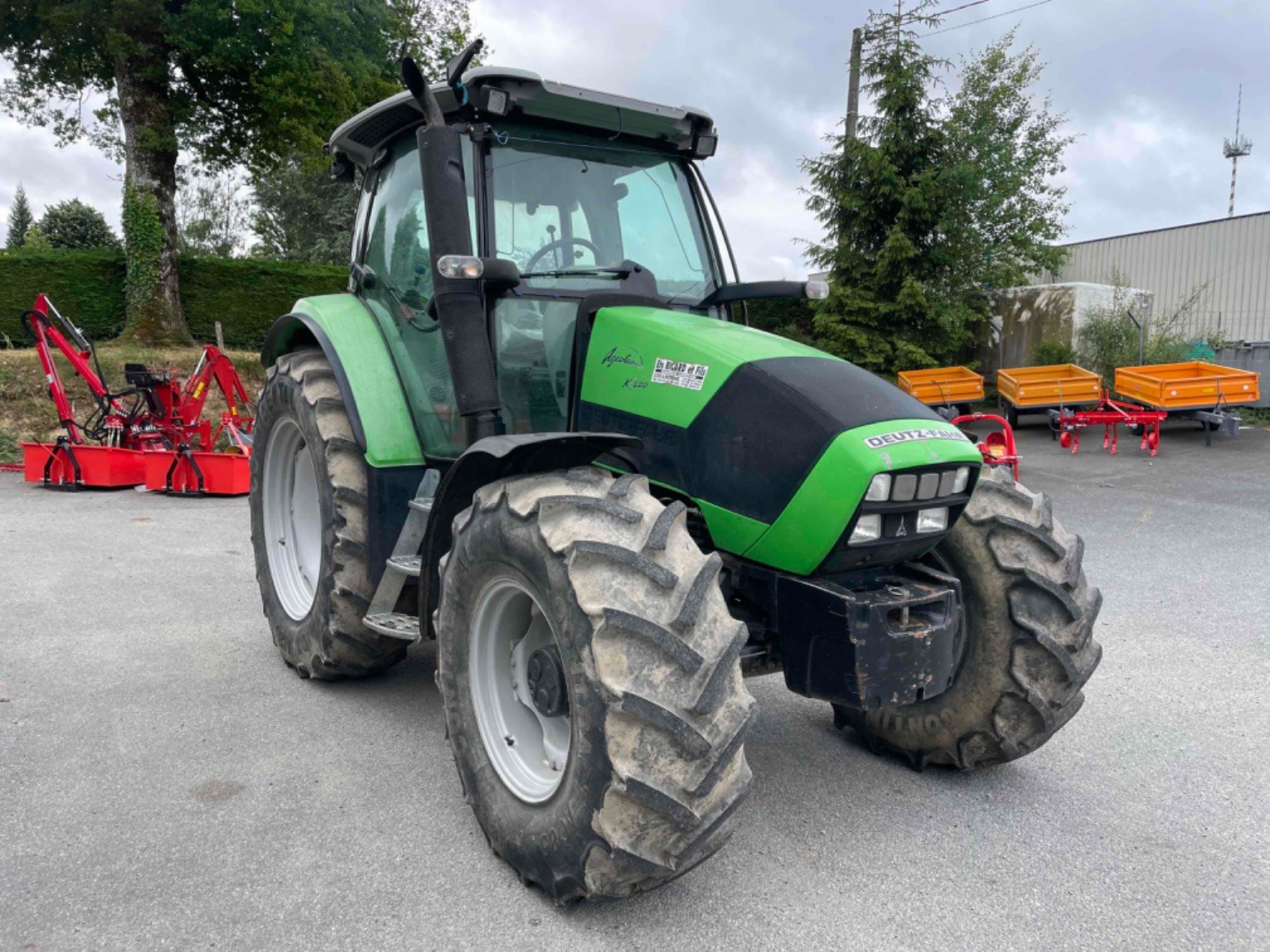 Tracteur agricole Deutz-Fahr AGROTRON K420E3