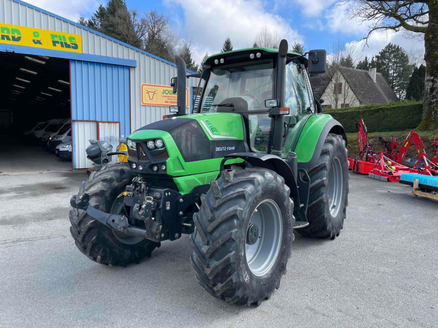 Tracteur agricole Deutz-Fahr AGROTRON6160CSH