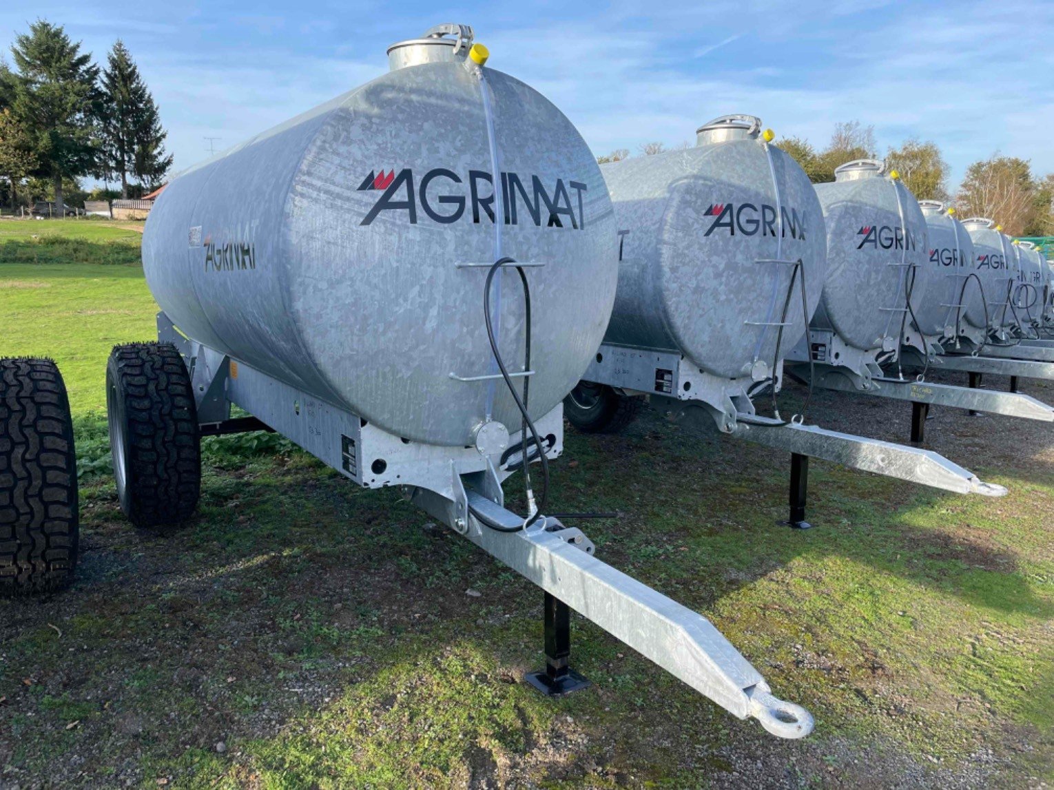 Tonne à eau Tonne à eau Agrimat 5200L intégrée