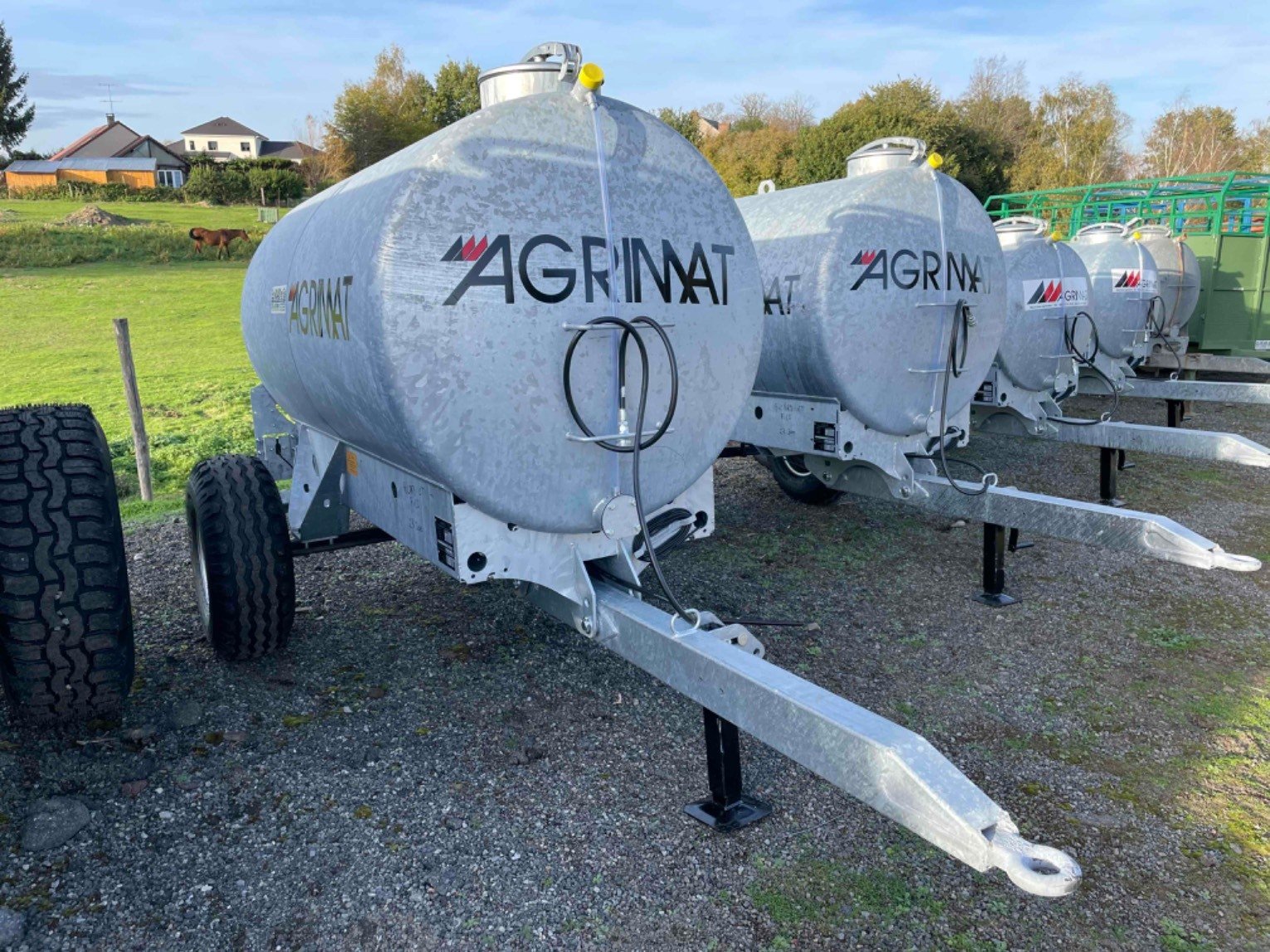 Tonne à eau Tonne à eau Agrimat 3000L intégrée