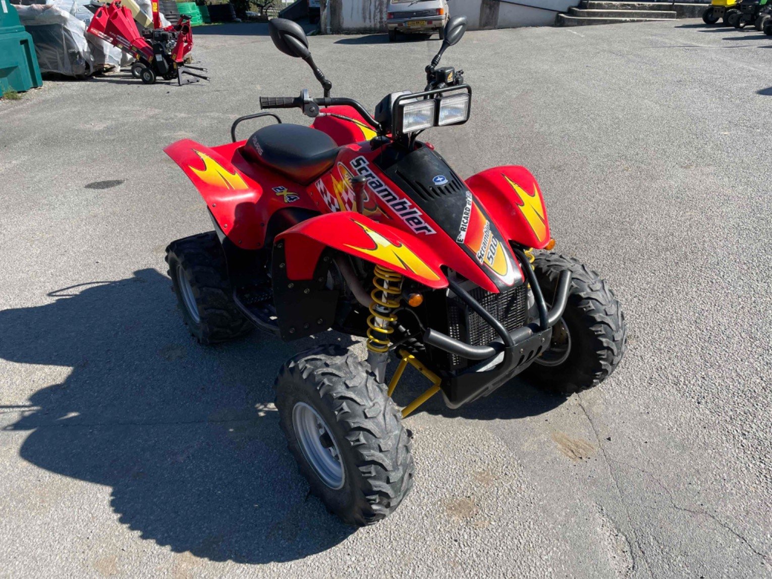 Quad Quad Polaris SCRAMBLER 500E