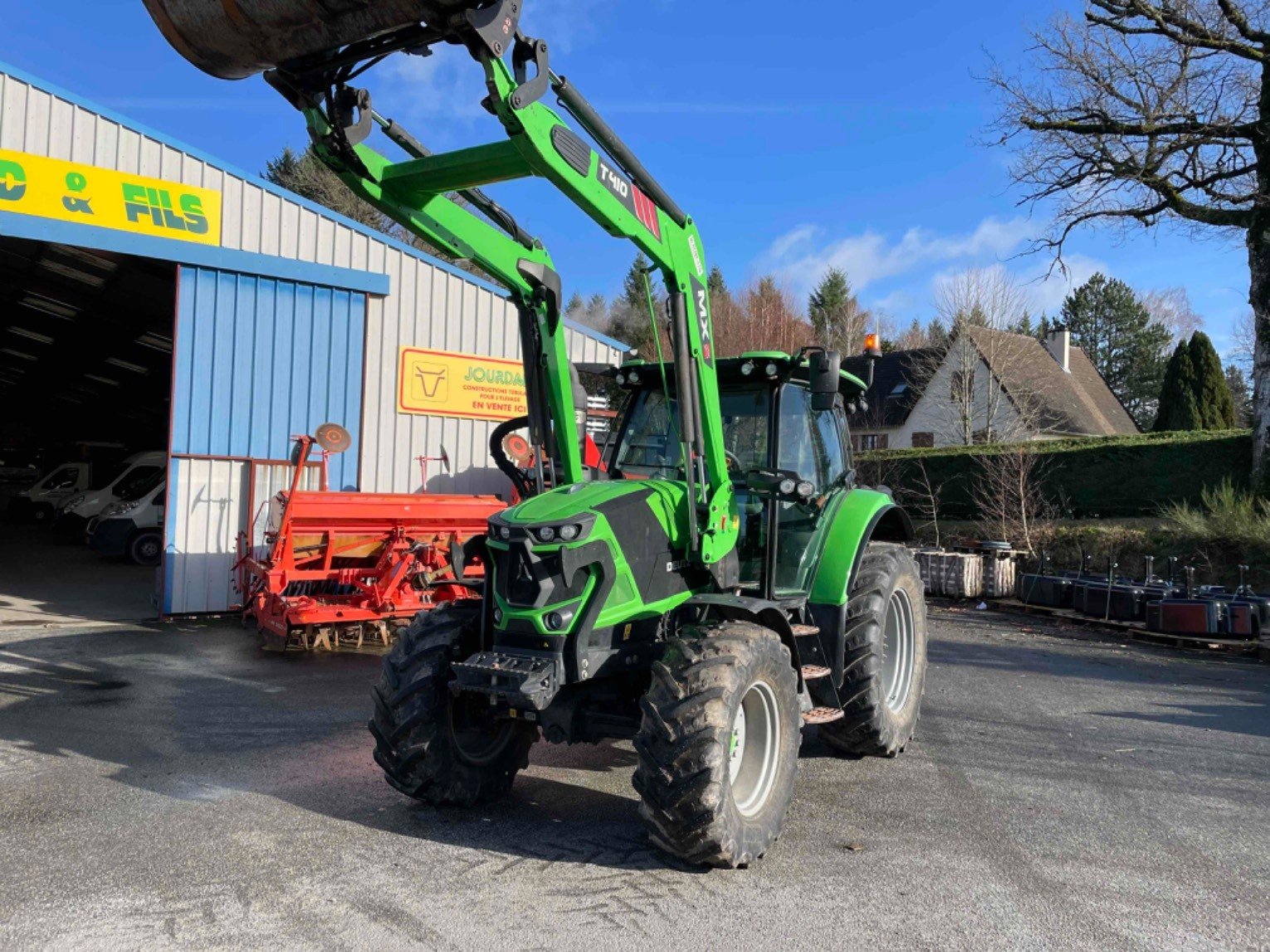 Tracteur agricole Tracteur agricole Deutz-Fahr 6120TTV