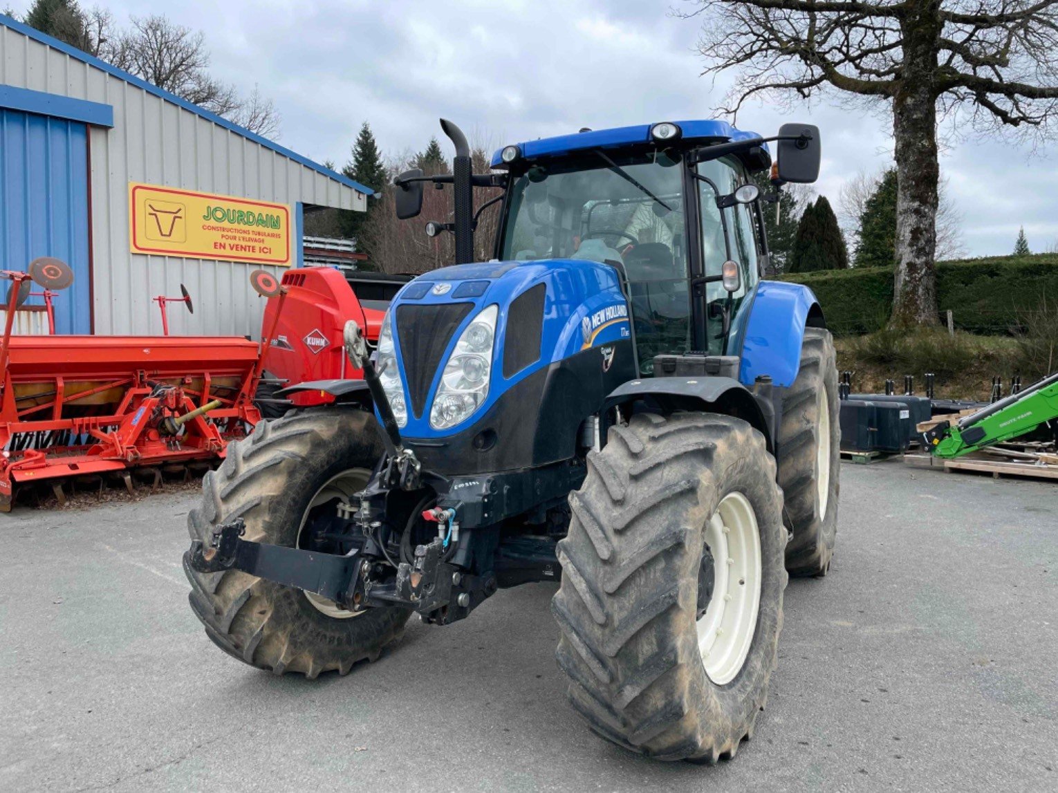 Tracteur agricole Tracteur agricole New Holland T7.185
