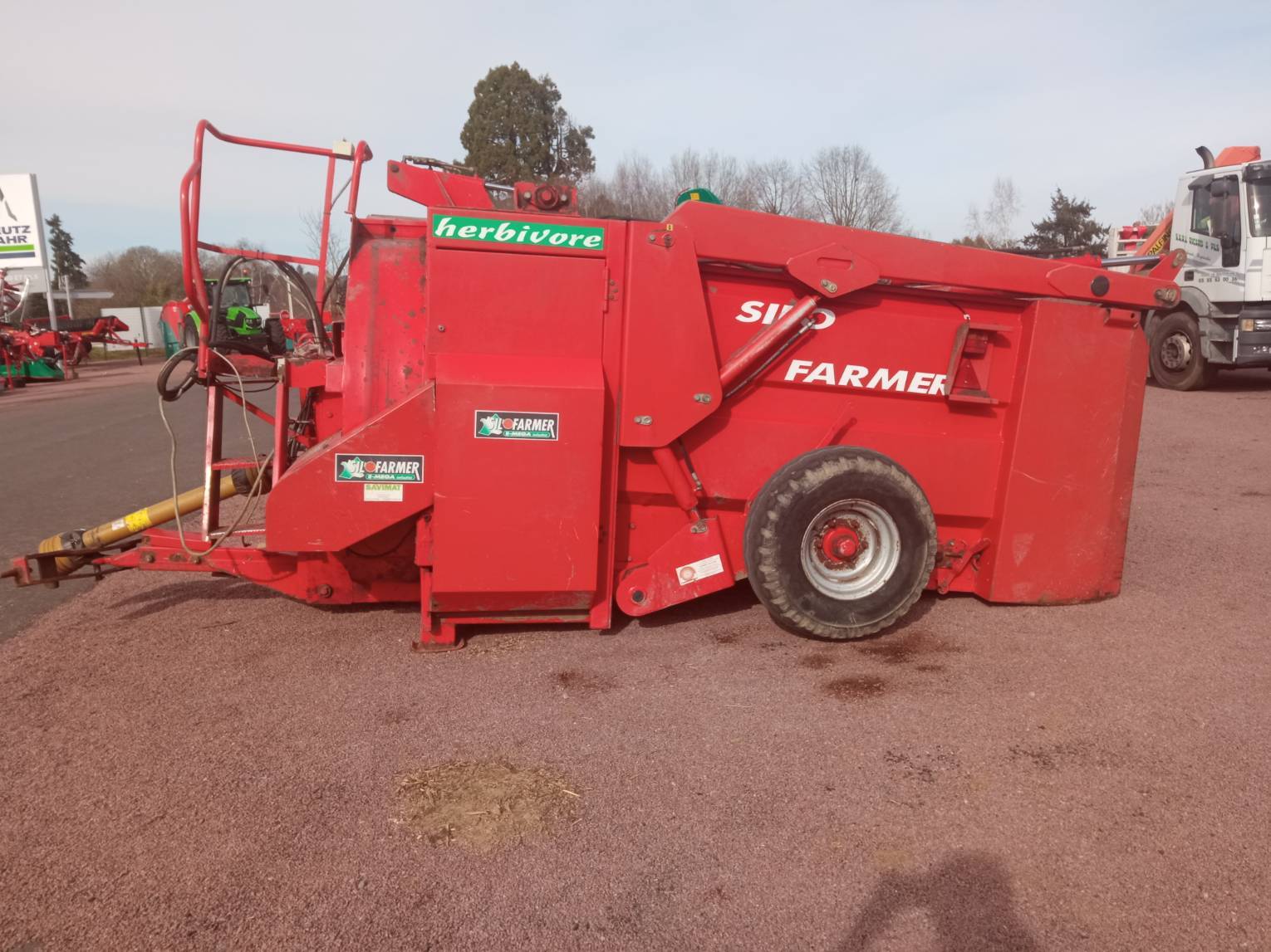 Désileuse pailleuse Désileuse pailleuse Silofarmer dp560 hb