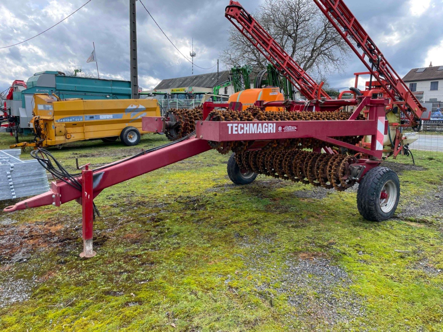 Rouleau traîné Rouleau traîné Techmagri MRA73