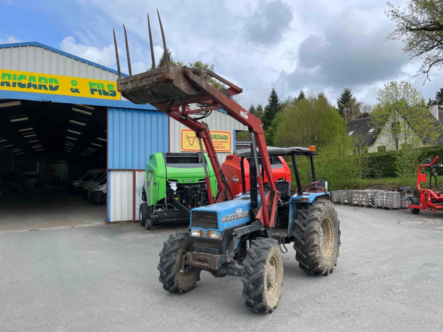 Tracteur agricole Tracteur agricole Landini 5860 4rm
