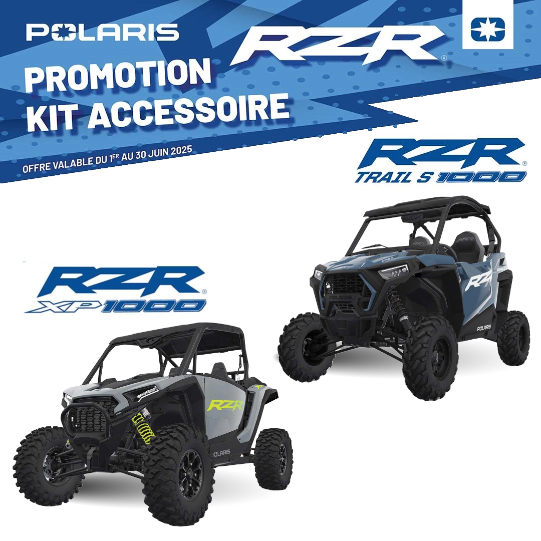 Kit accessoires RZR : tout ce qu’il vous faut pour l’été, à prix réduit