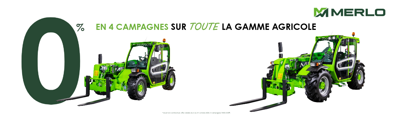 Offre Merlo financement 0%