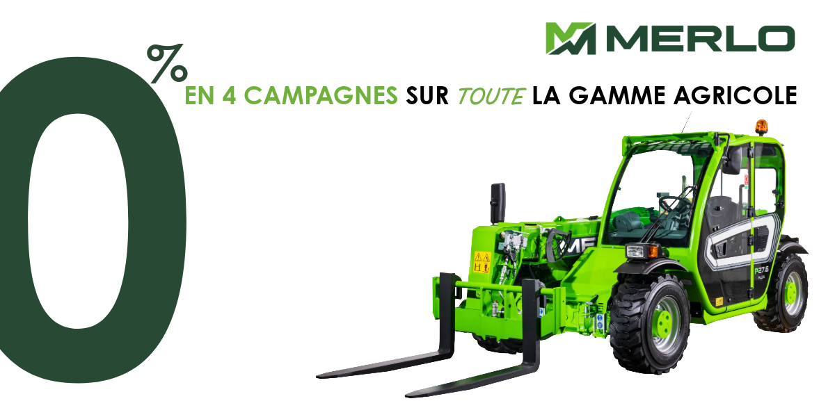 Offre financement Merlo 0%