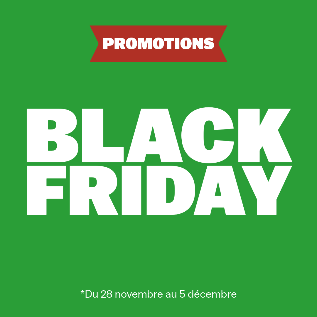 Black Friday : les promotions vous attendent !