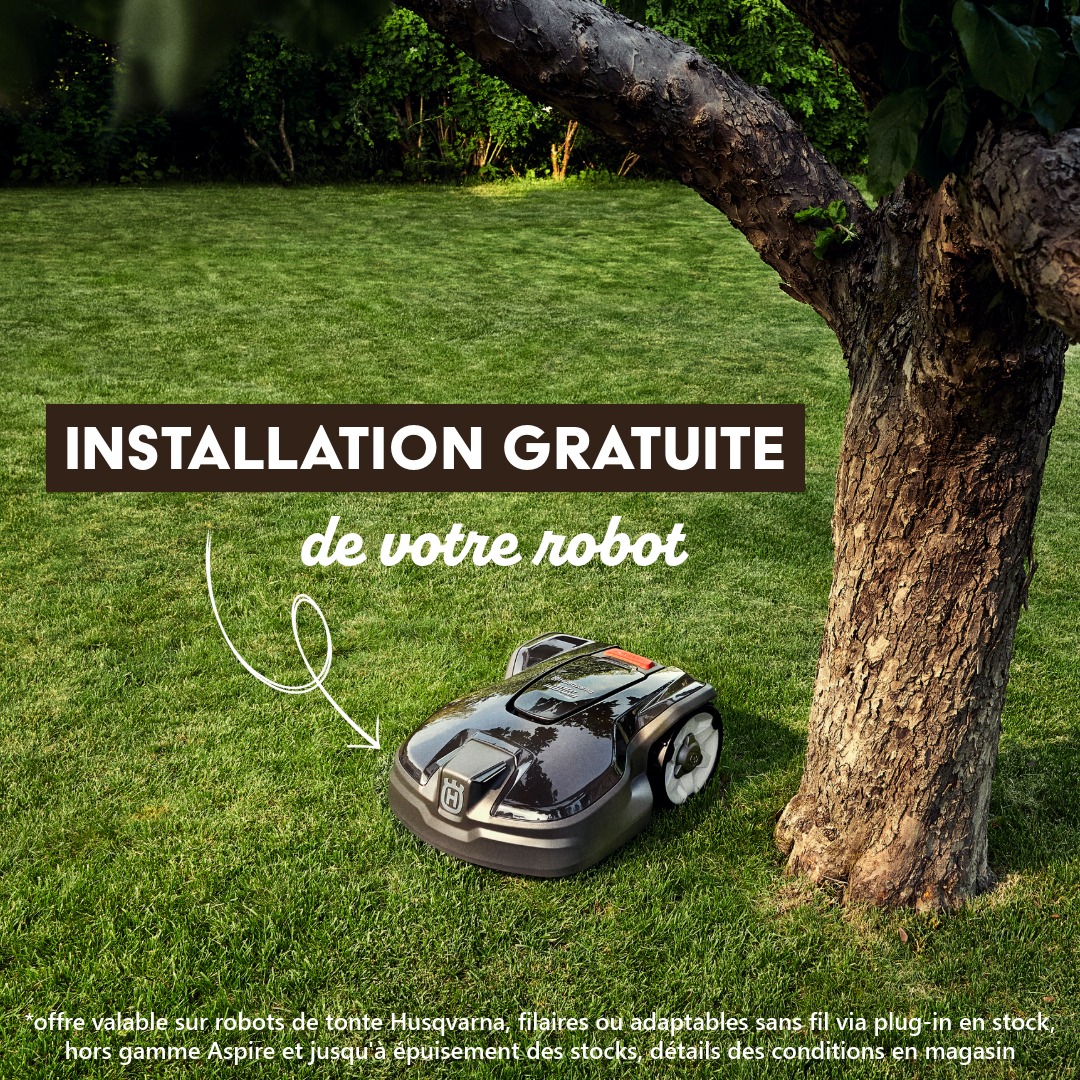 Vous achetez un robot, on vous offre l’installation !