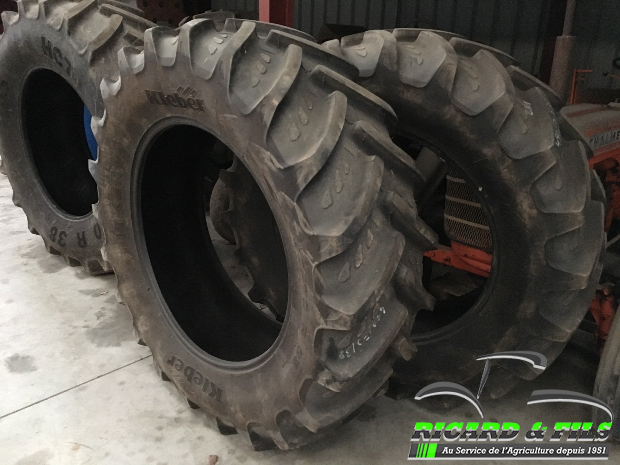 Pneu agricole Kleber 480/70r38