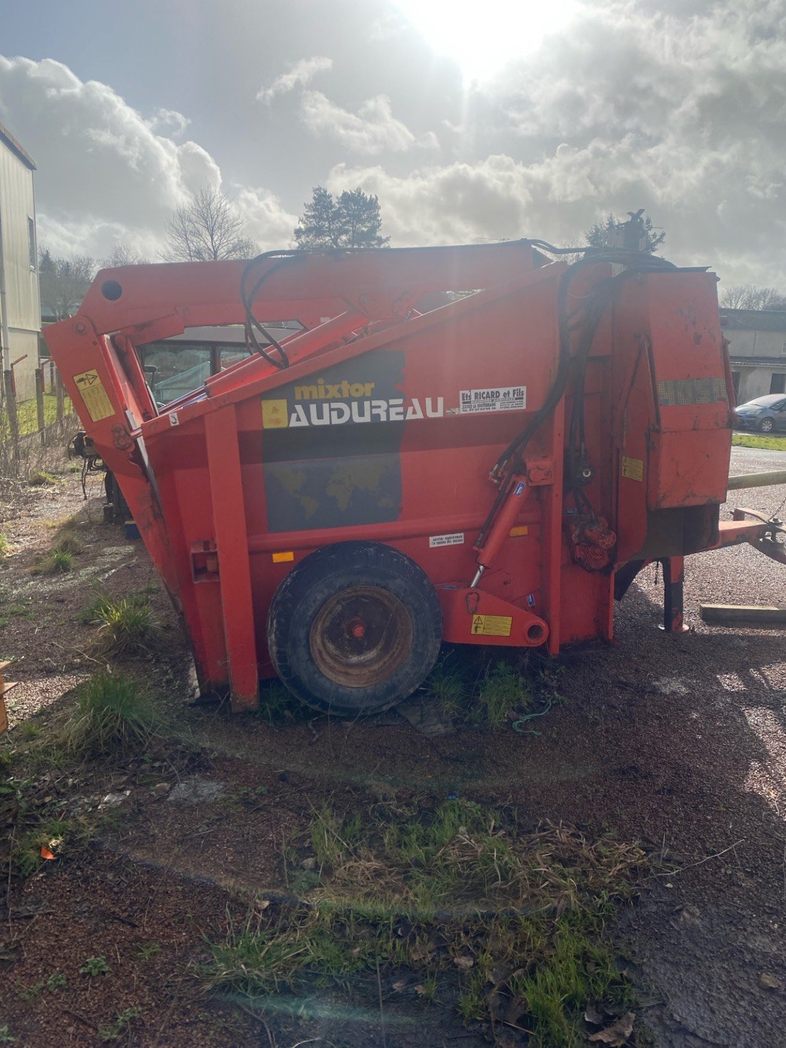 Désileuse pailleuse Audureau MIXTOR 4050