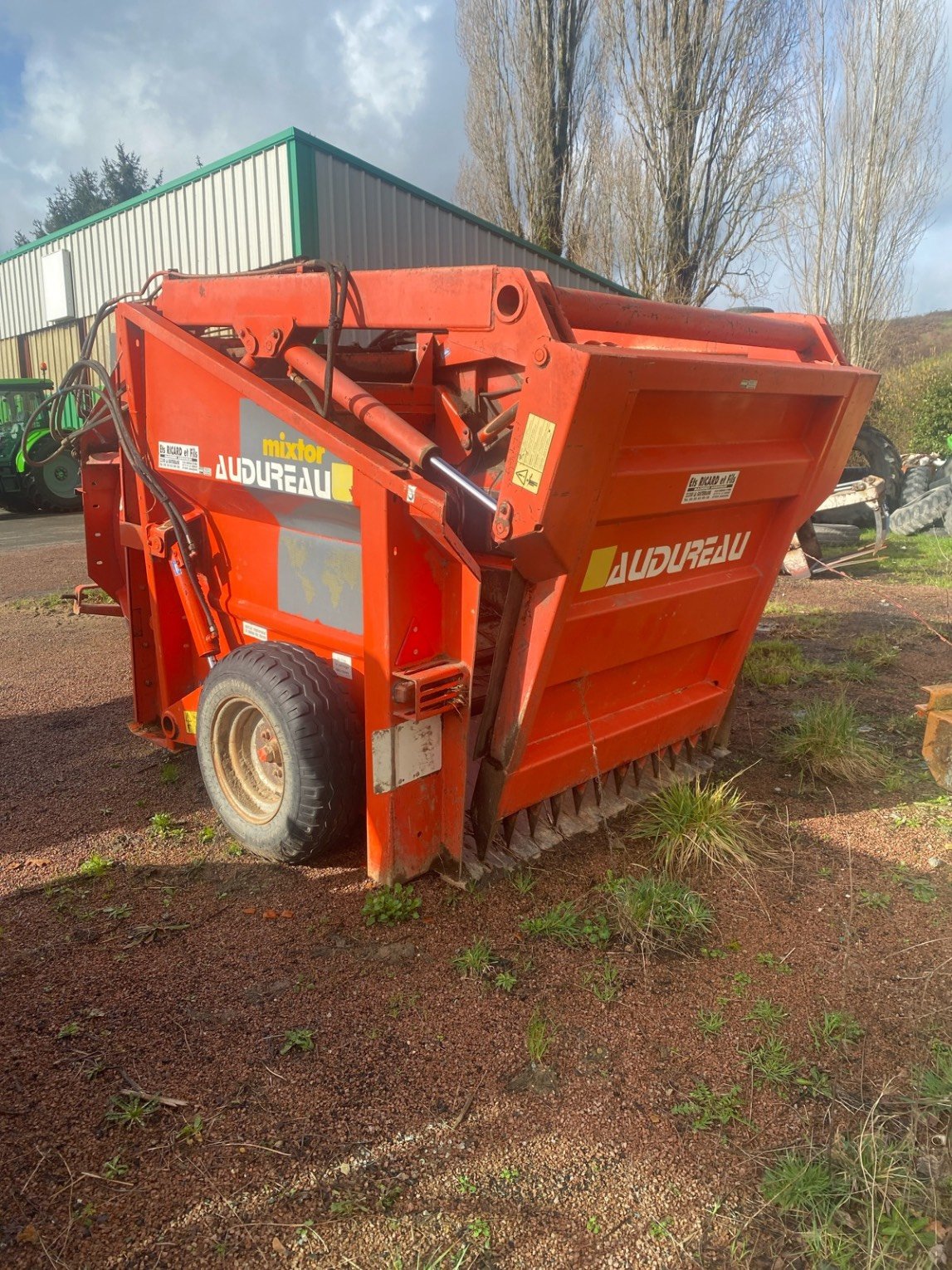Désileuse pailleuse Audureau MIXTOR 4050