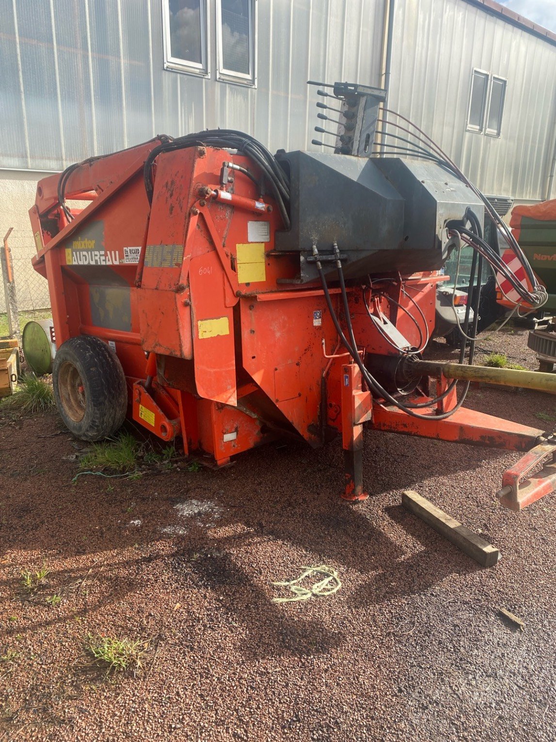 Désileuse pailleuse Audureau MIXTOR 4050