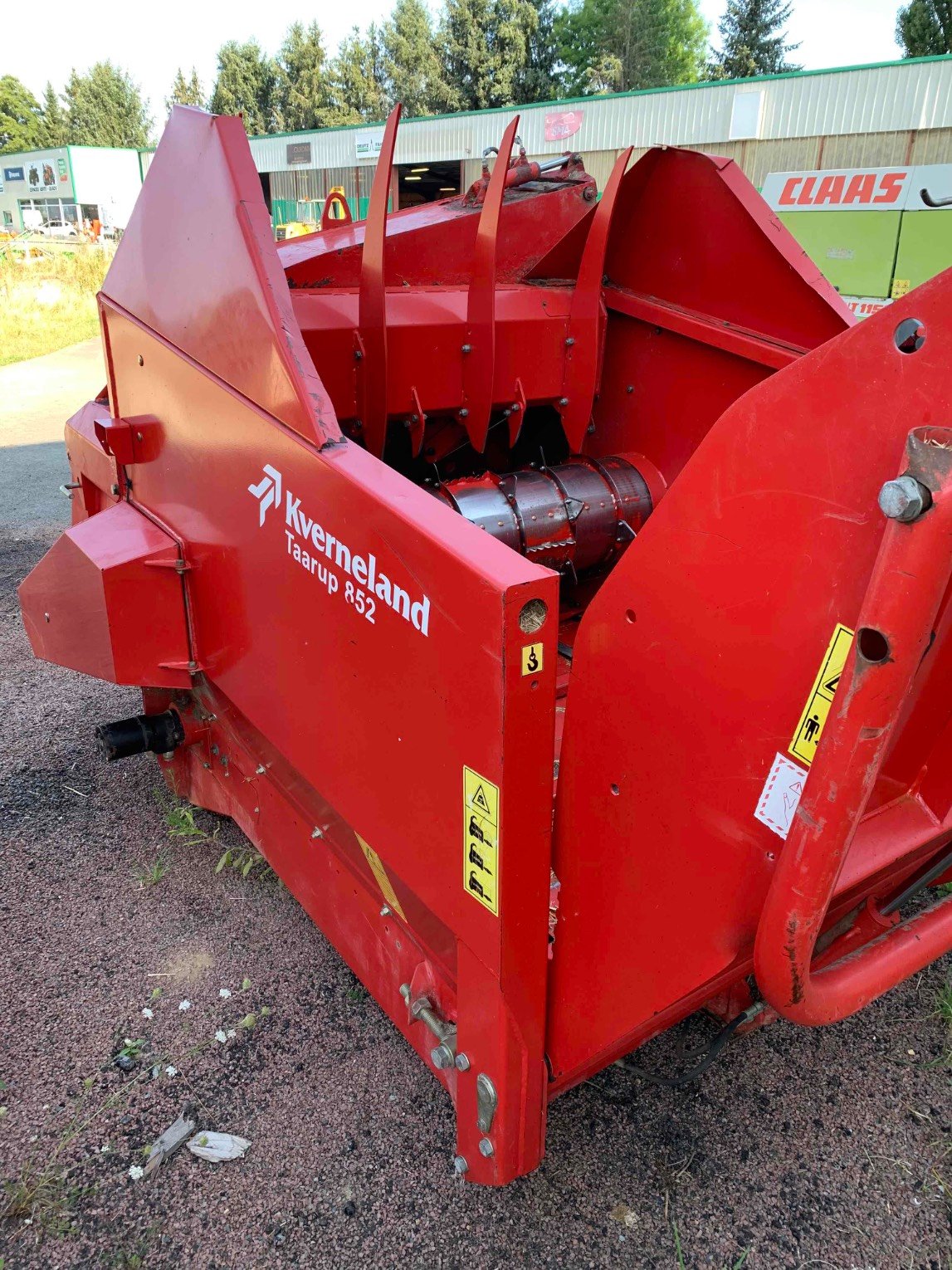 Pailleuse Kverneland KT852E