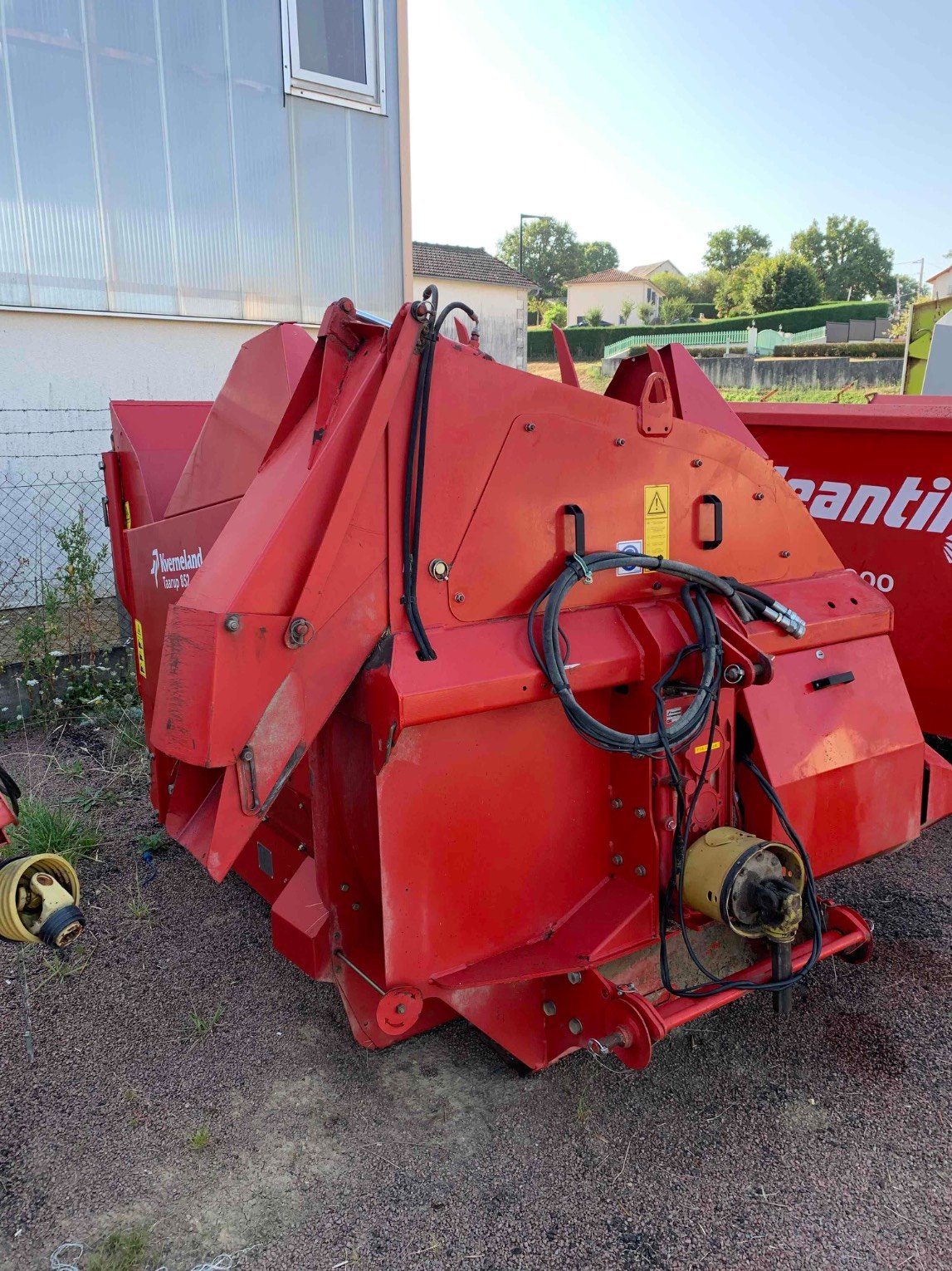 Pailleuse Kverneland KT852E