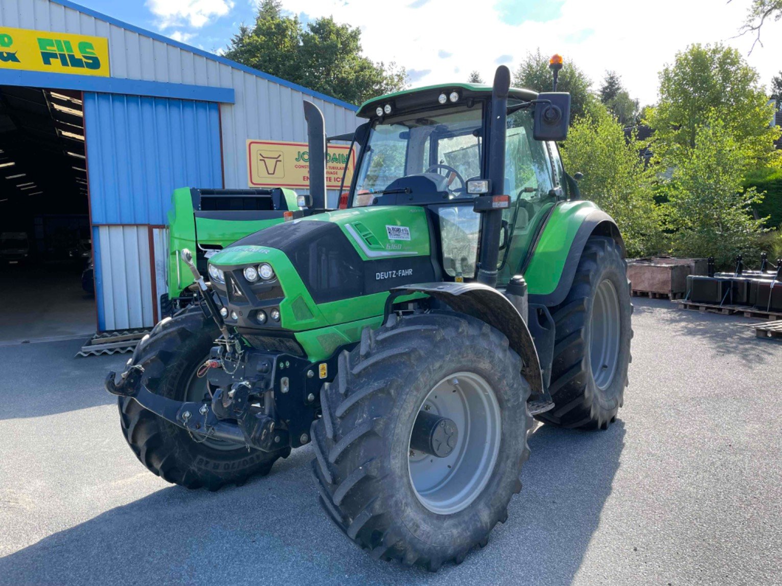 Tracteur agricole Deutz-Fahr AGROTRON6160CSH