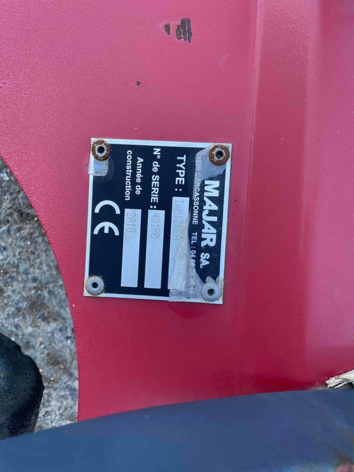 Gyrotondeuse Majar TAM120
