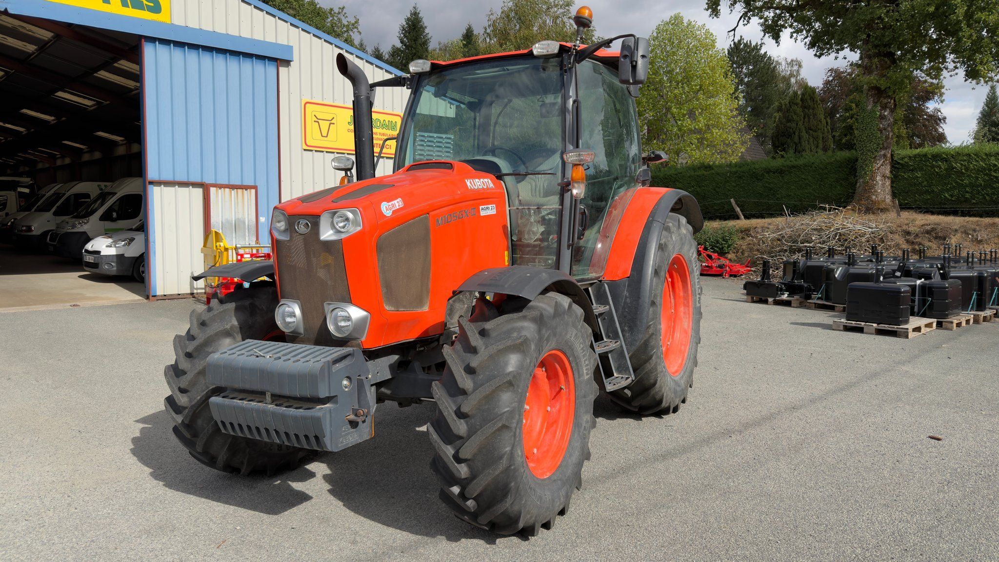 Tracteur agricole Kubota M105GXS-III