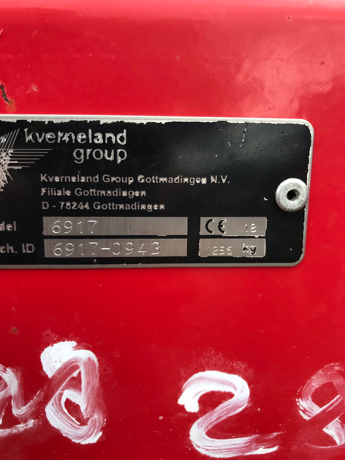 Faneuse Kverneland 8090