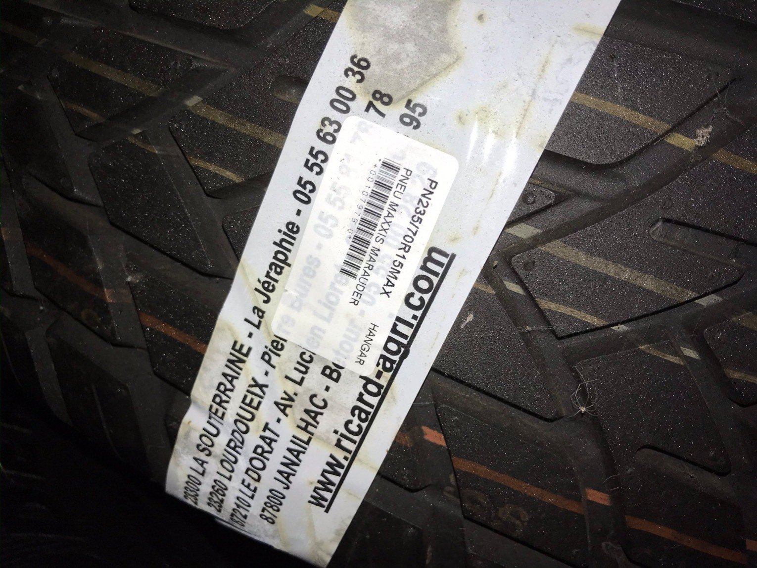 Pneu agricole Divers 235/70R15