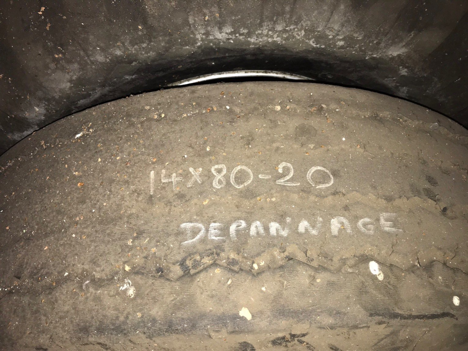 Pneu agricole Michelin 14x80-20