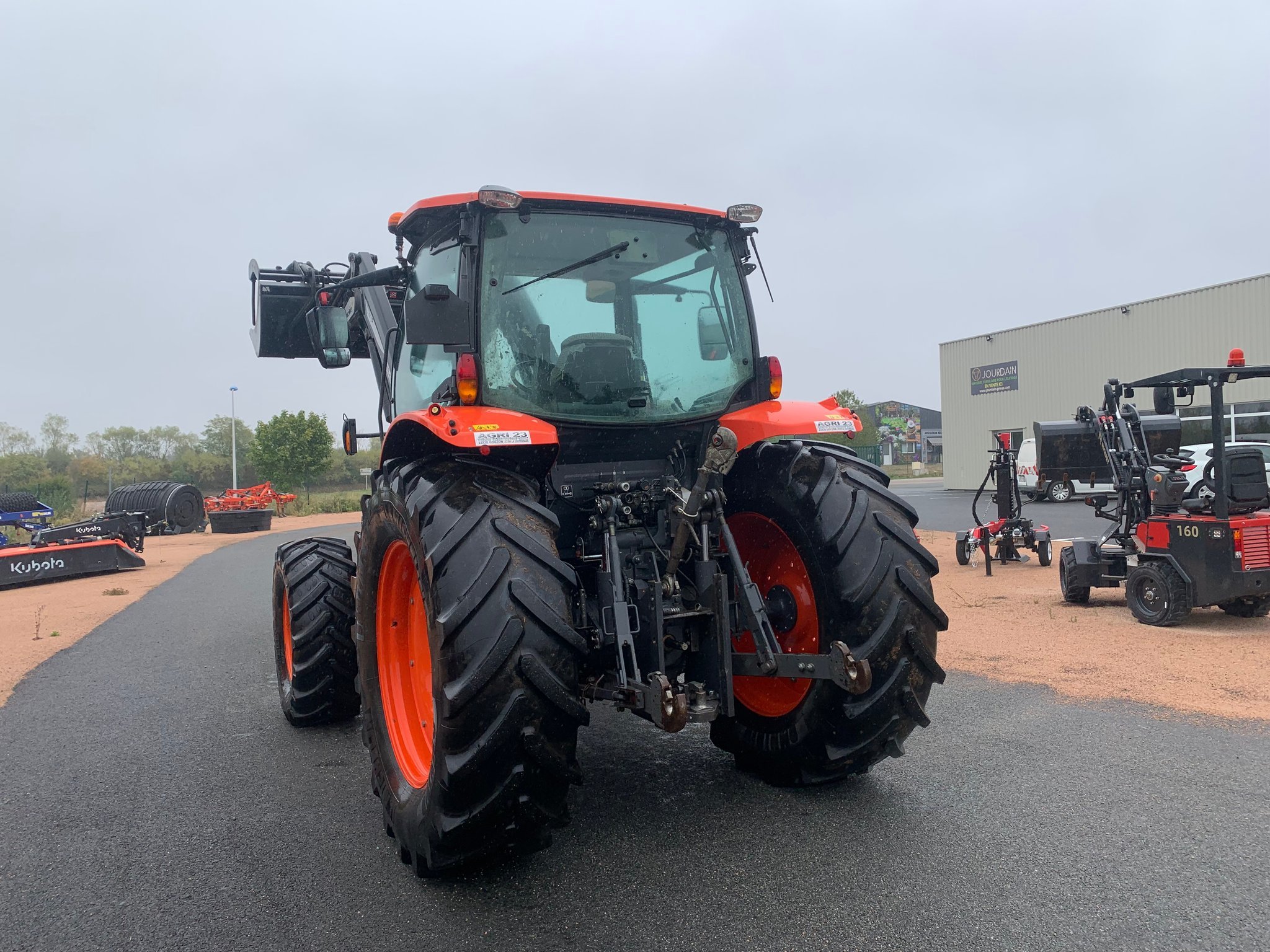 Tracteur agricole Kubota M135GXS-IV