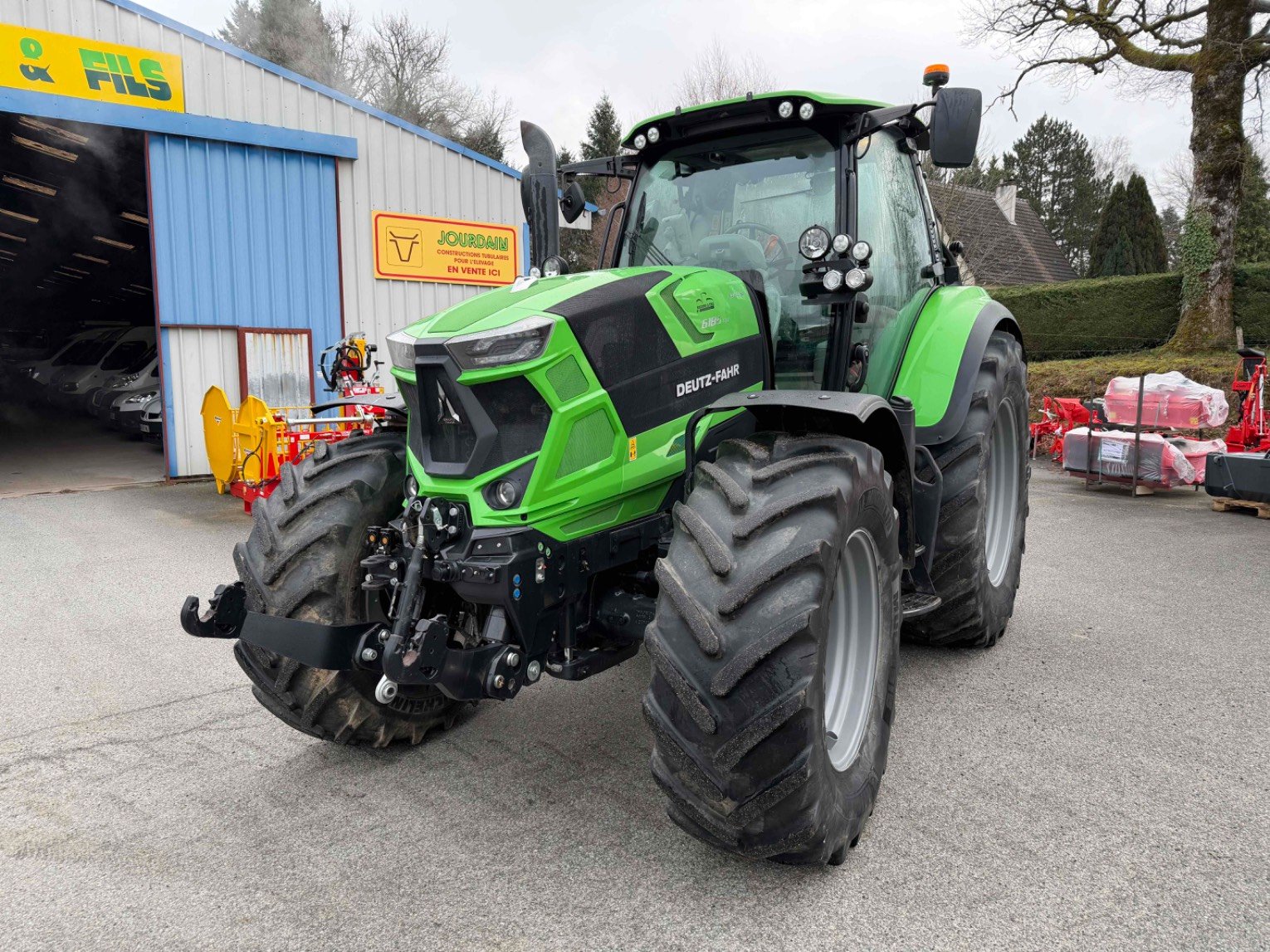 Tracteur agricole Deutz-Fahr 6185TTV