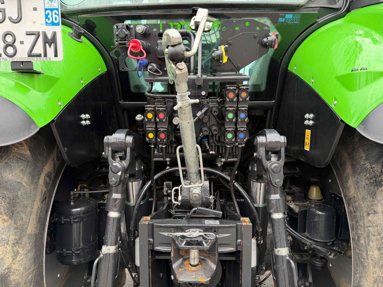 Tracteur agricole Deutz-Fahr 6185TTV