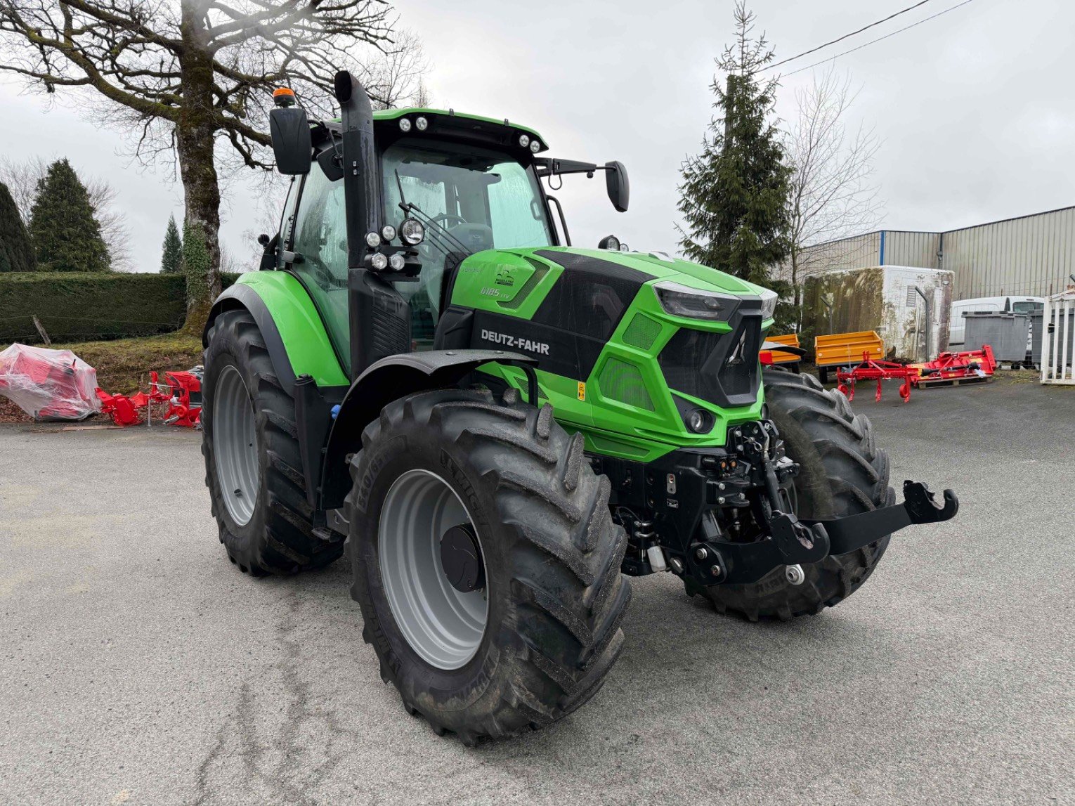 Tracteur agricole Deutz-Fahr 6185TTV