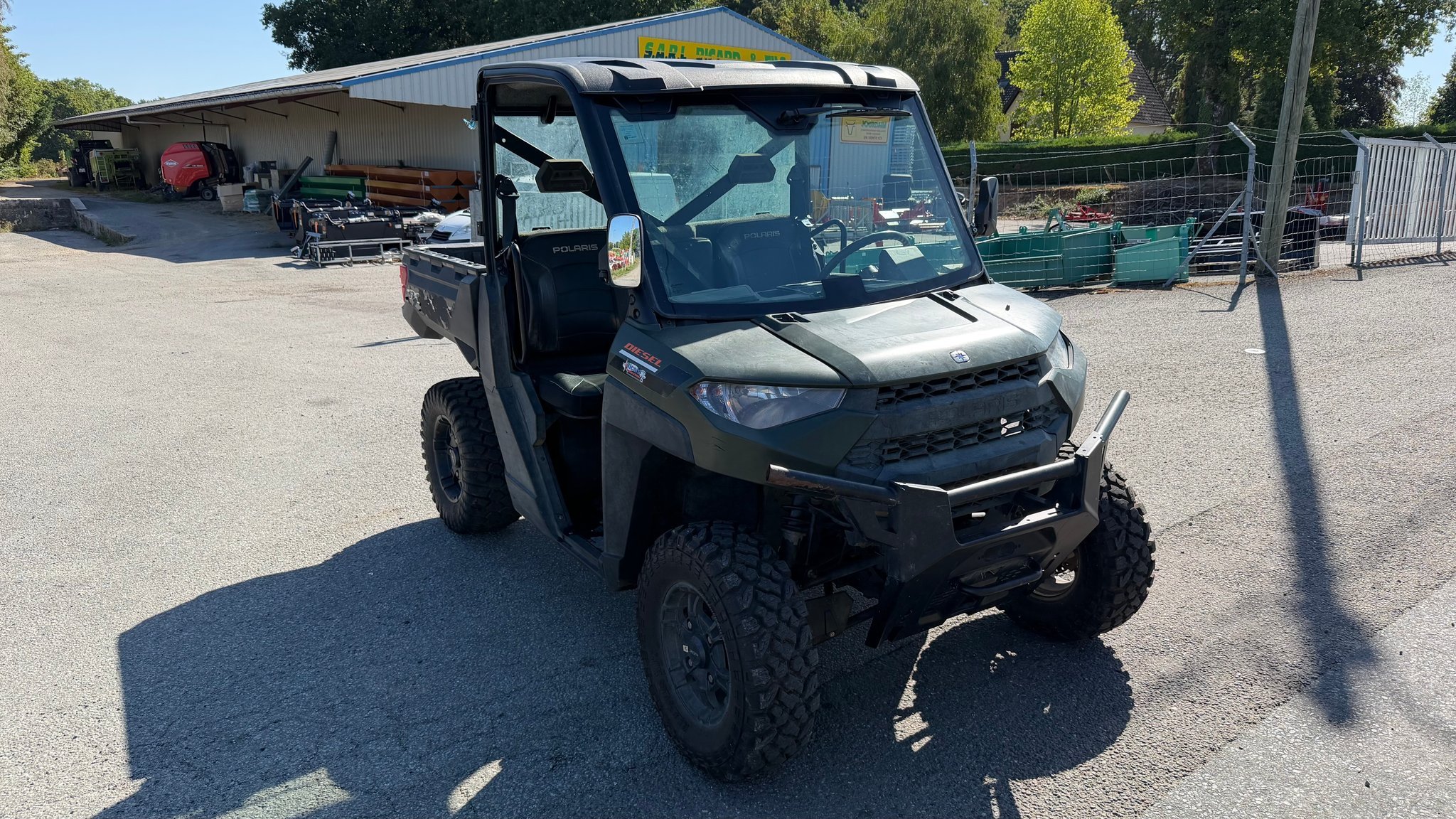 Quad - transporteur Polaris RANGER DIESEL HD EPS