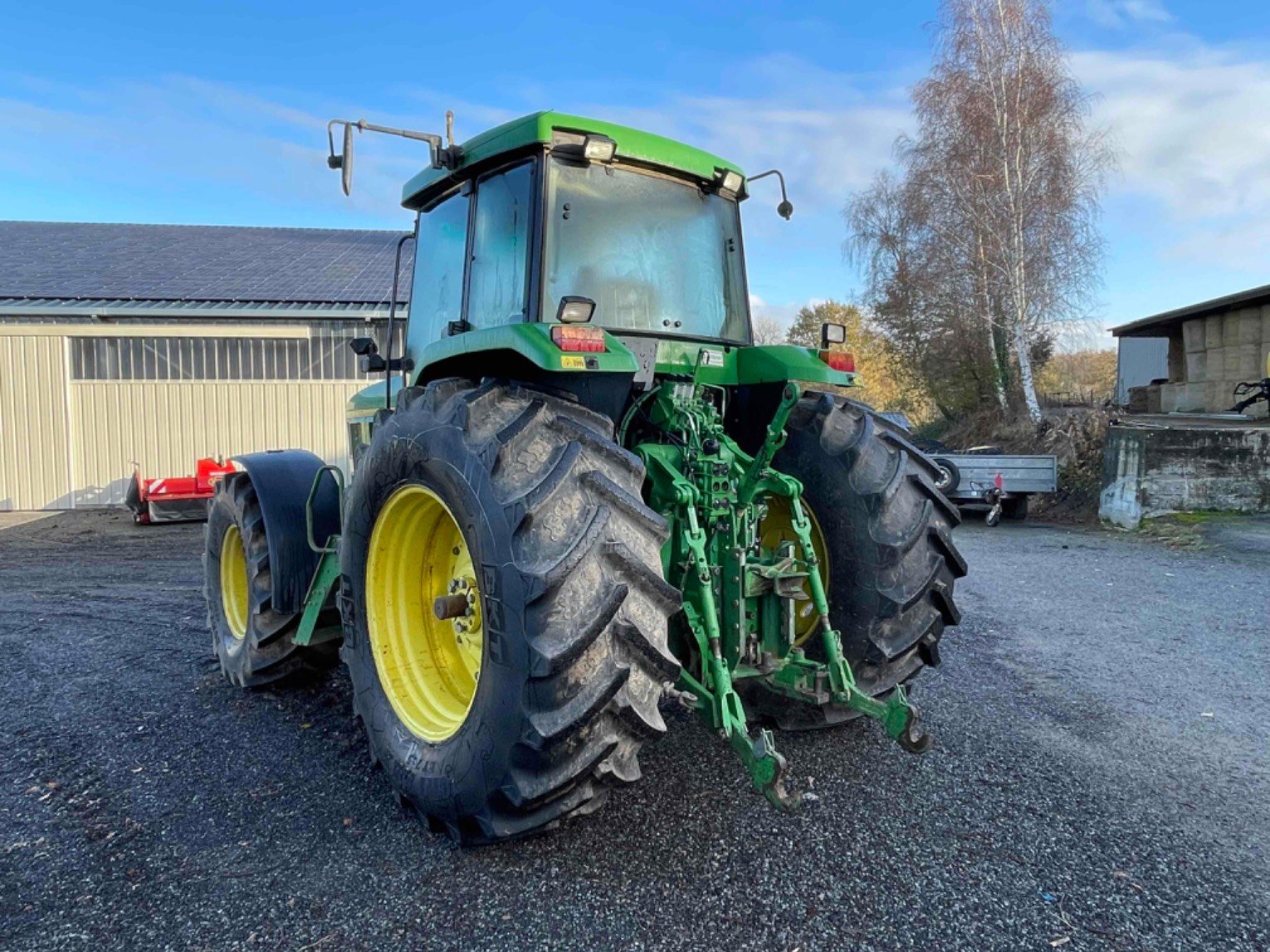 Tracteur agricole John Deere 7700