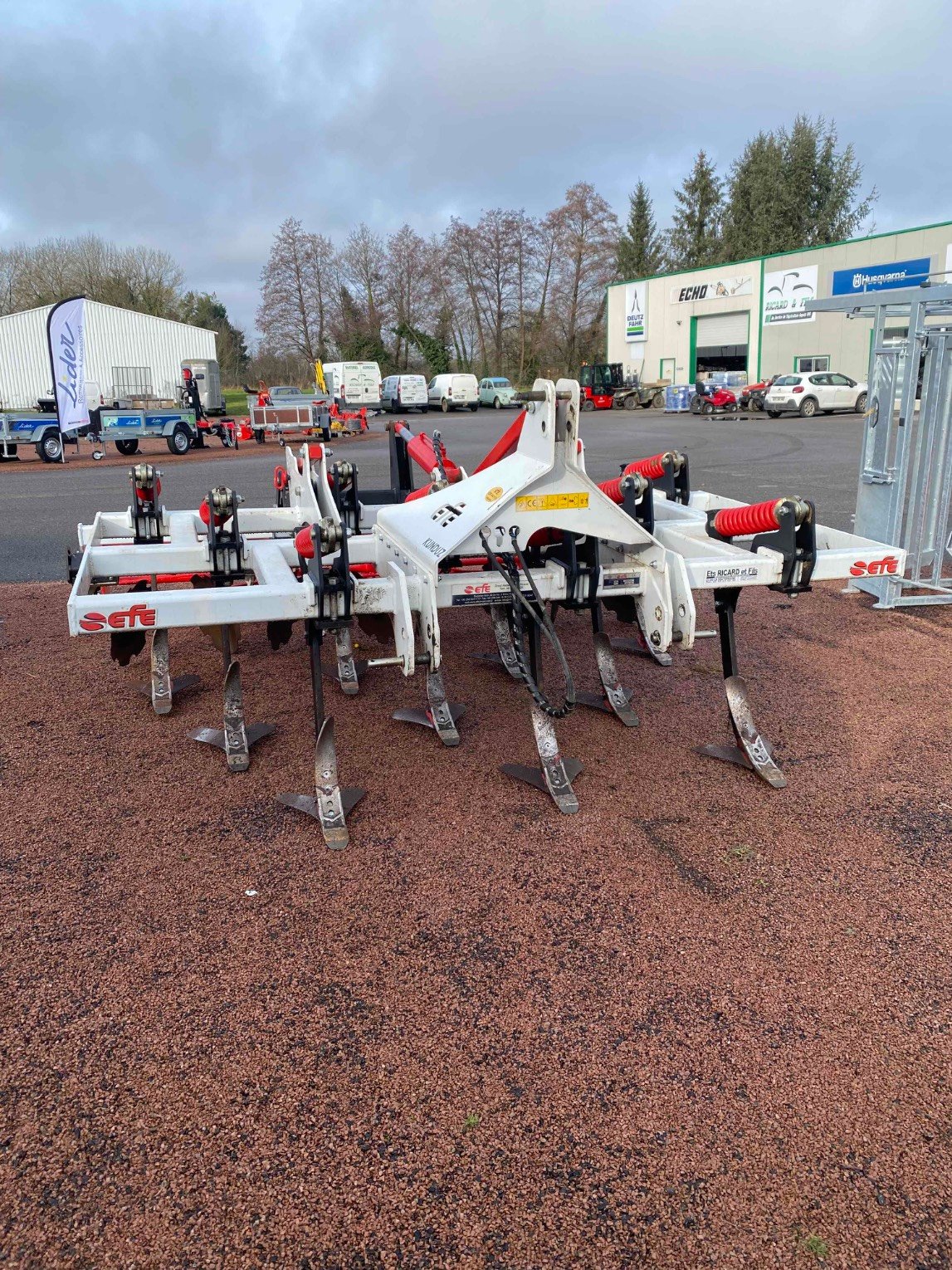 Déchaumeur à dents Efe Kunduz 3M CAGE