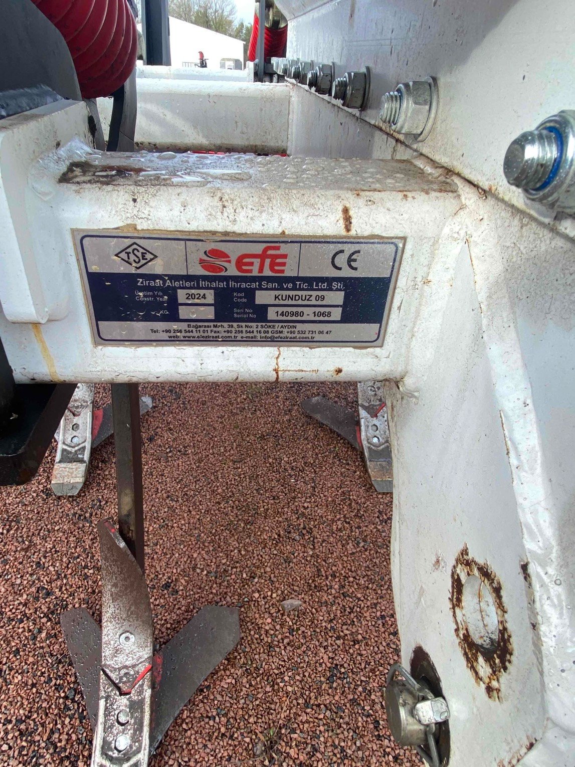 Déchaumeur à dents Efe Kunduz 3M CAGE