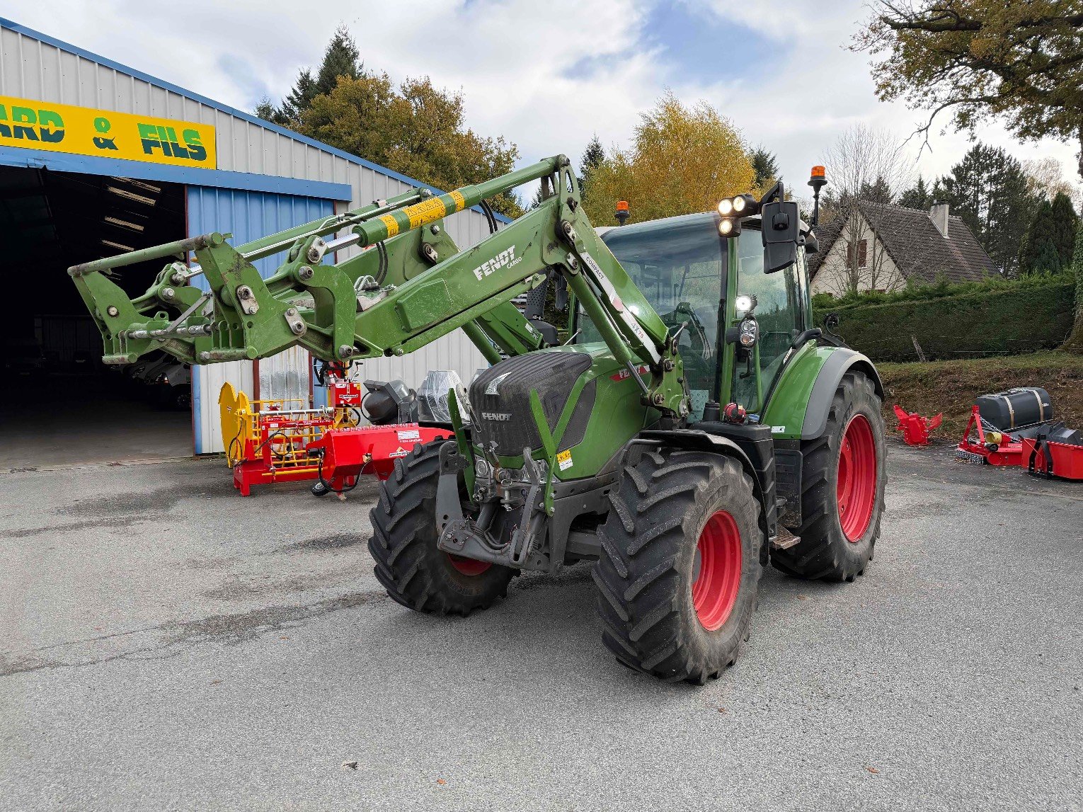 Tracteur agricole Fendt 313