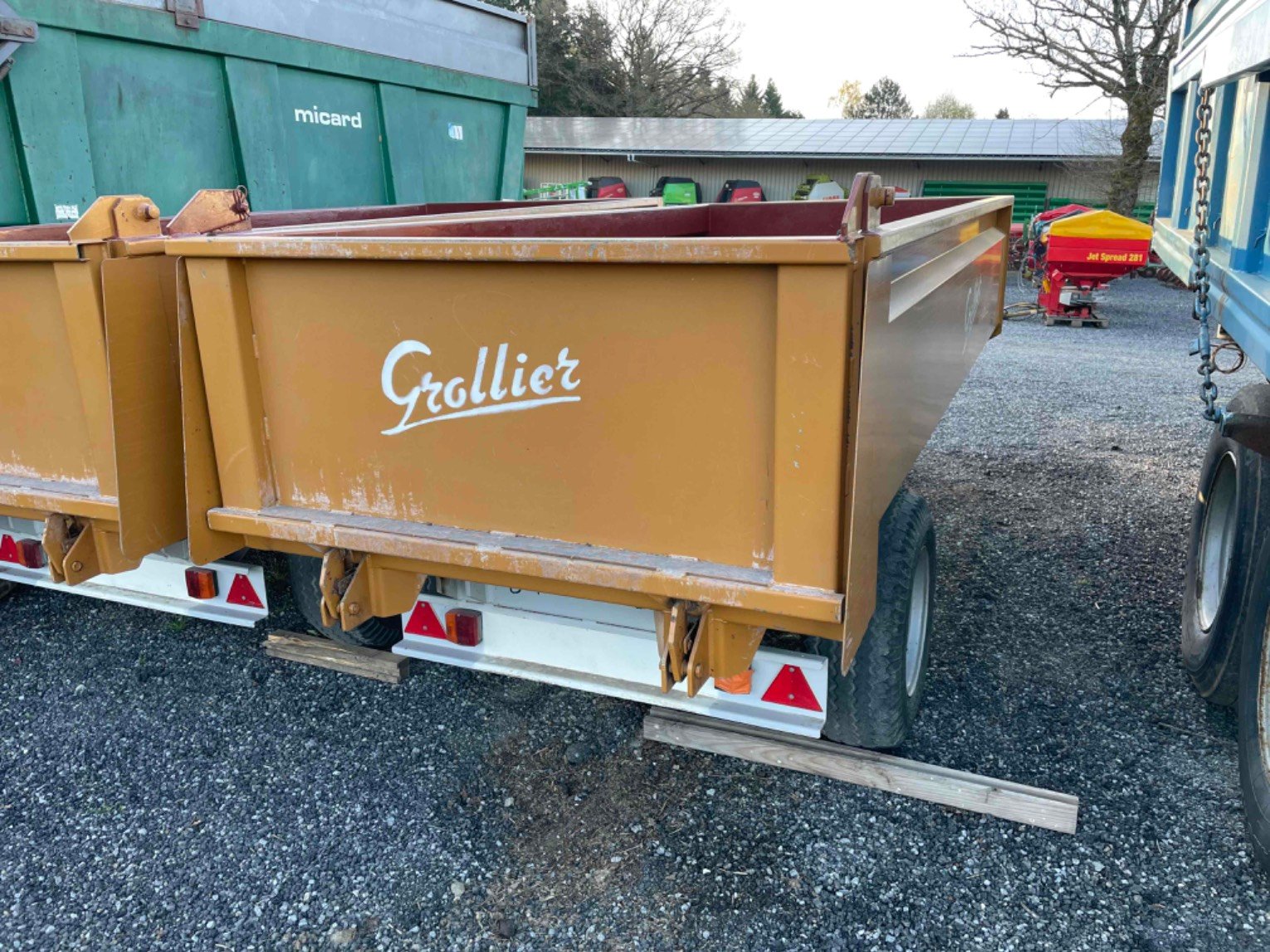 Benne agricole Grollier Grollier 3T5