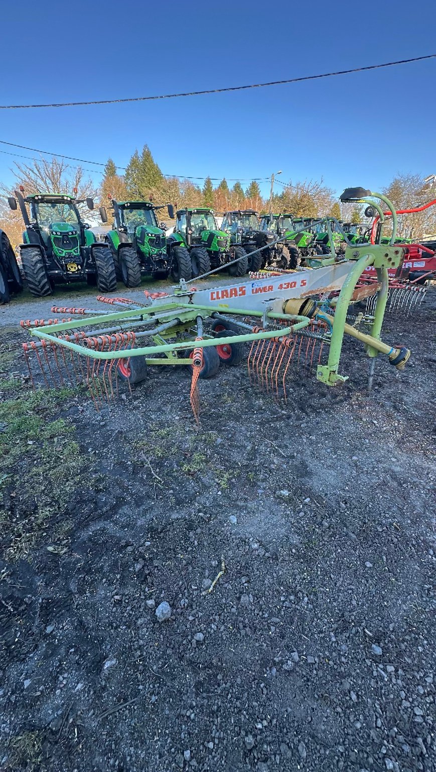 Andaineur Claas Liner 430S