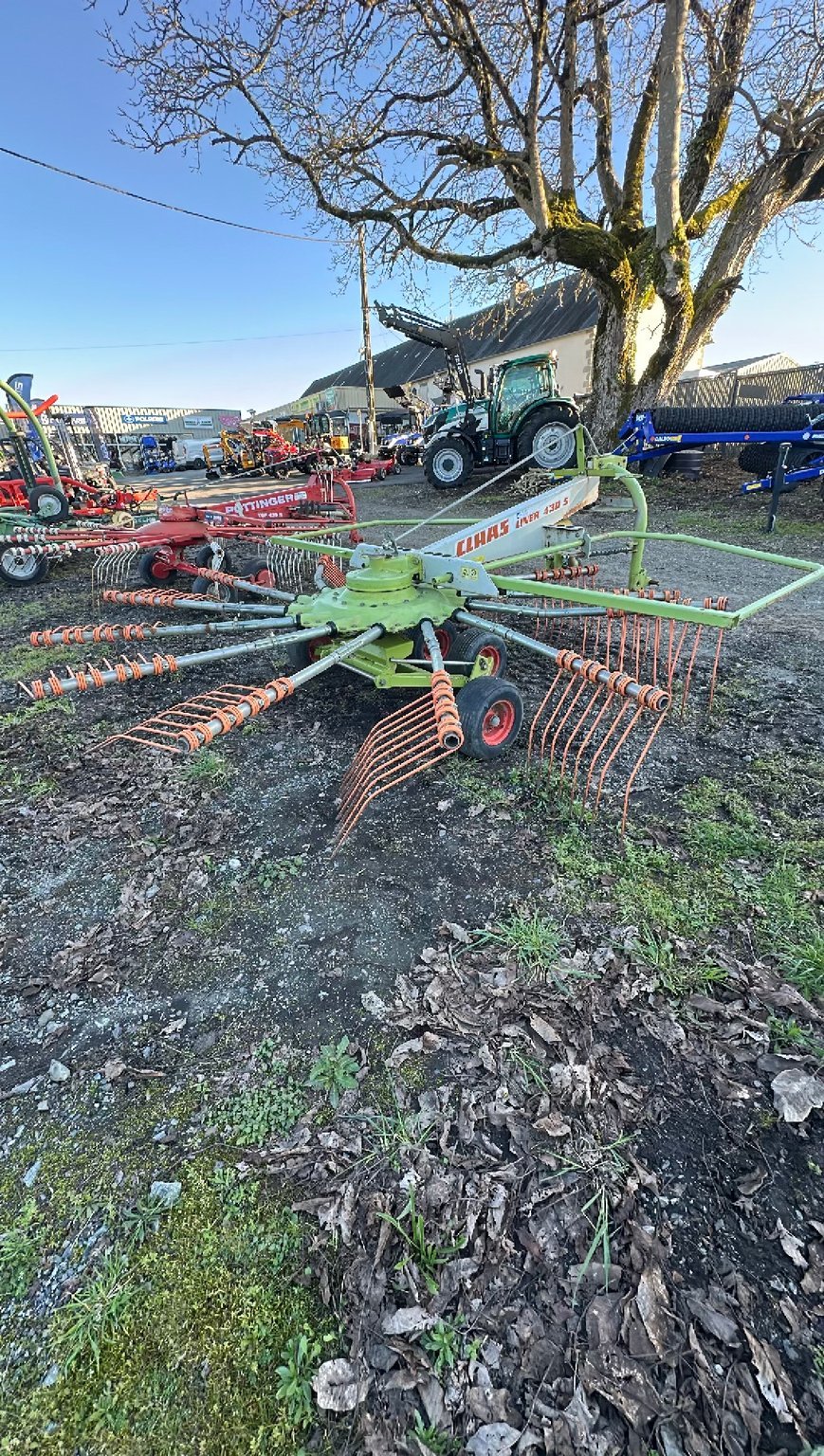 Andaineur Claas Liner 430S