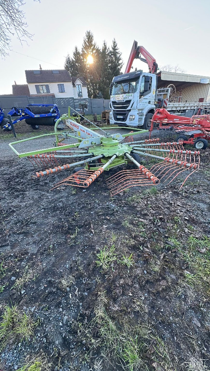 Andaineur Claas Liner 430S