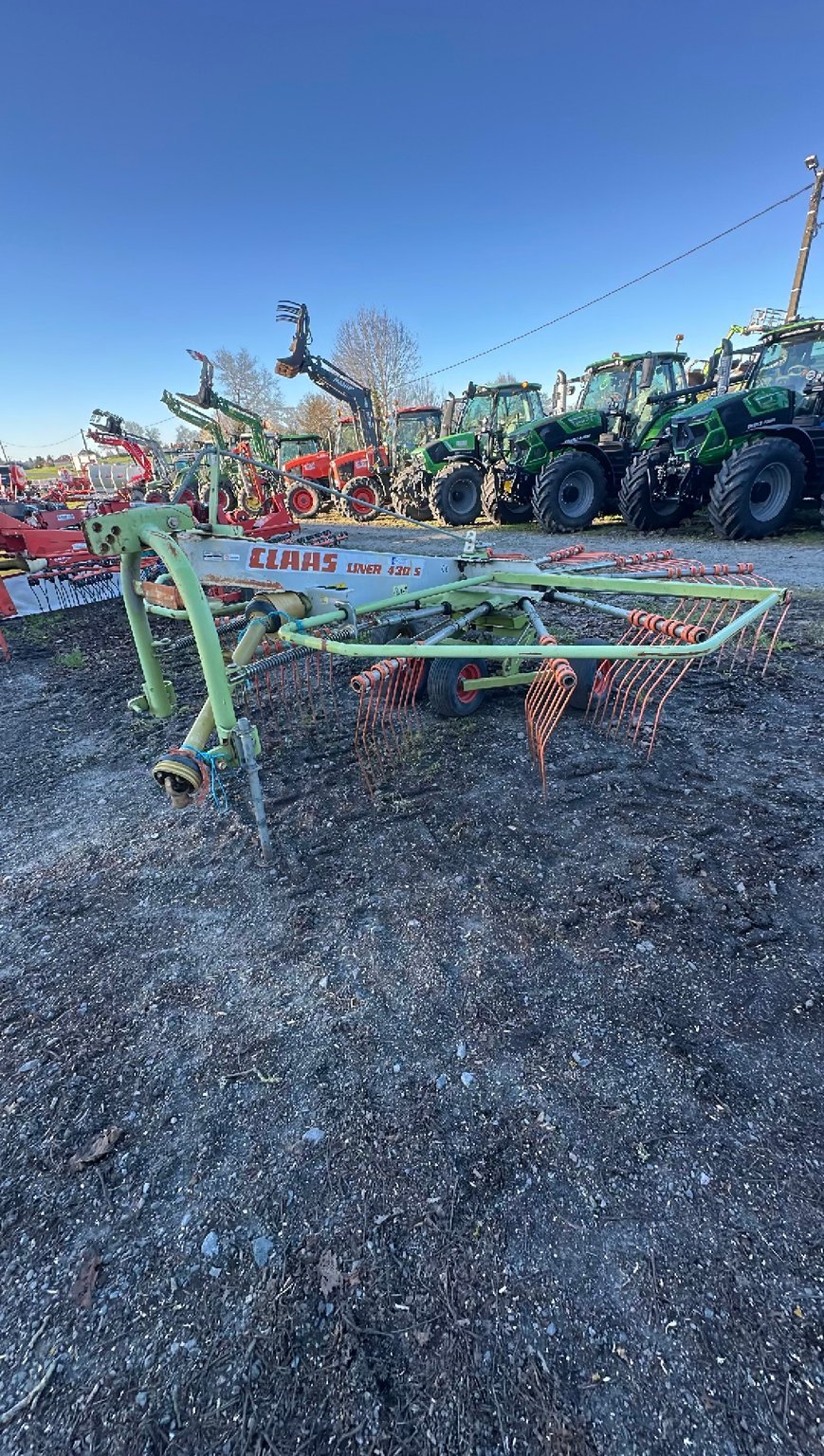 Andaineur Claas Liner 430S