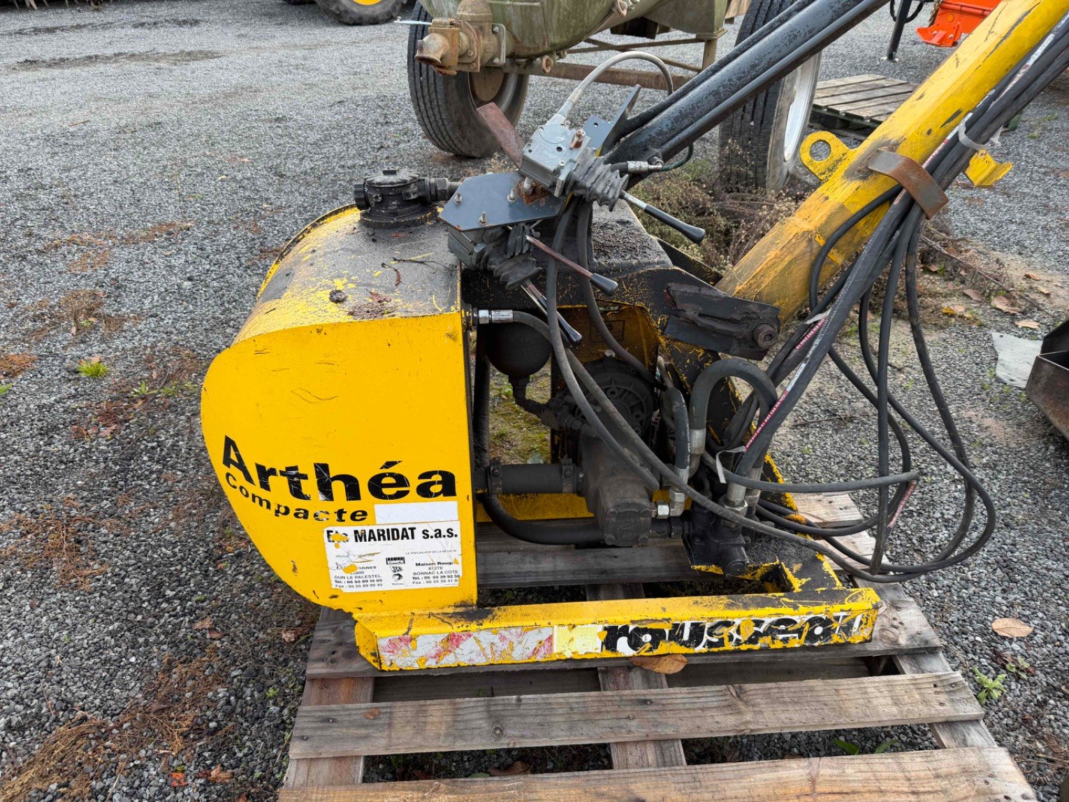 Épareuse Rousseau arthea 460