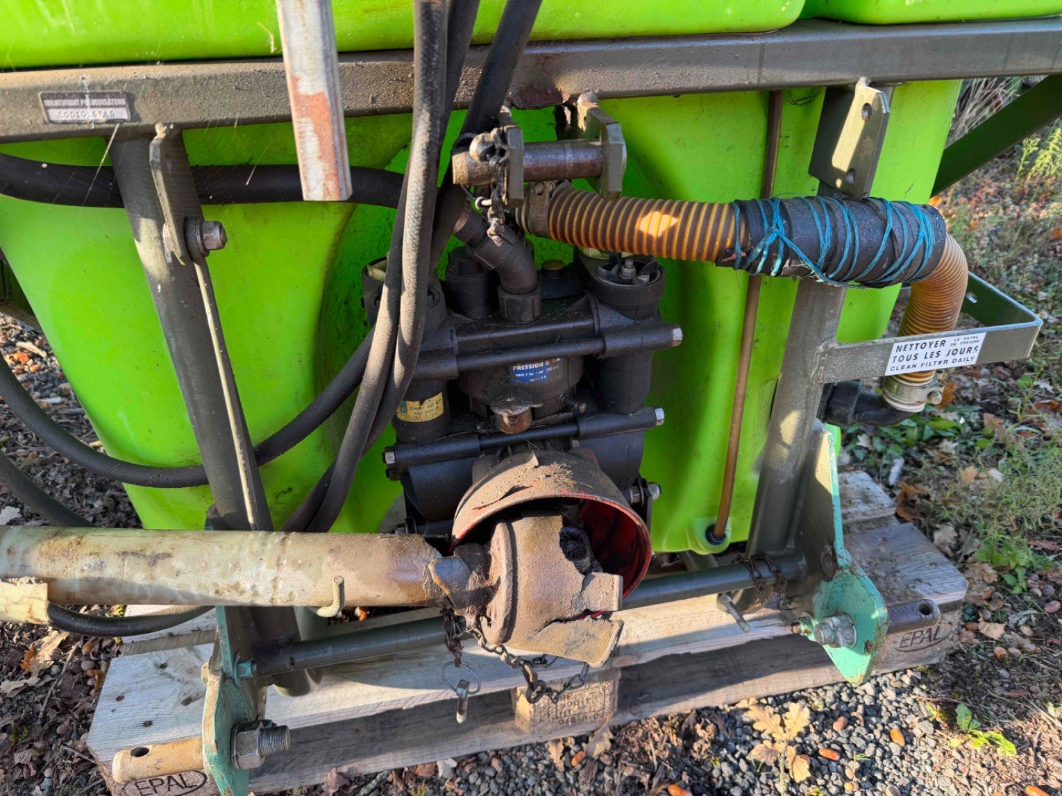 Pulvérisateur porté Tecnoma Primatec 800L