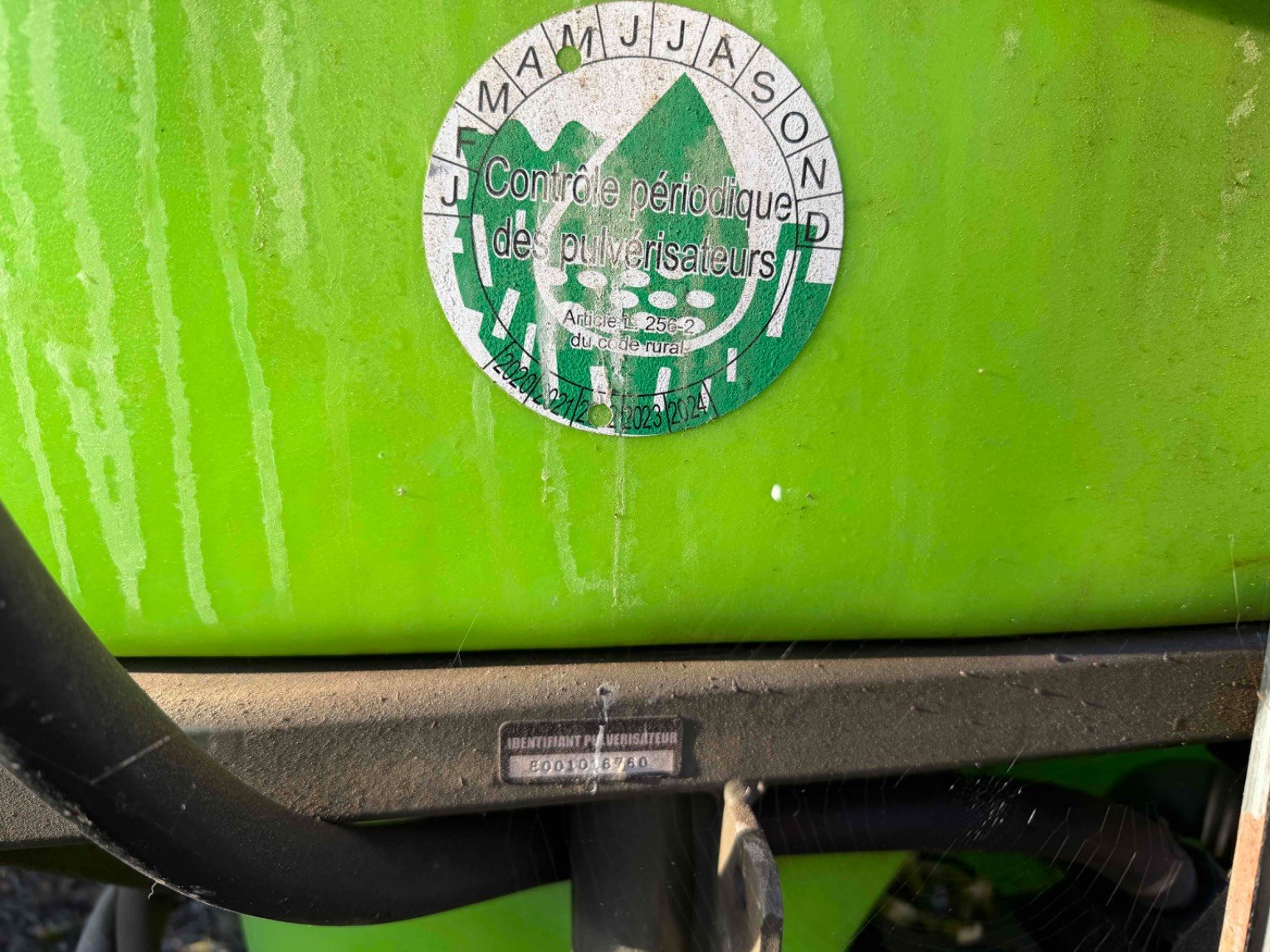 Pulvérisateur porté Tecnoma Primatec 800L