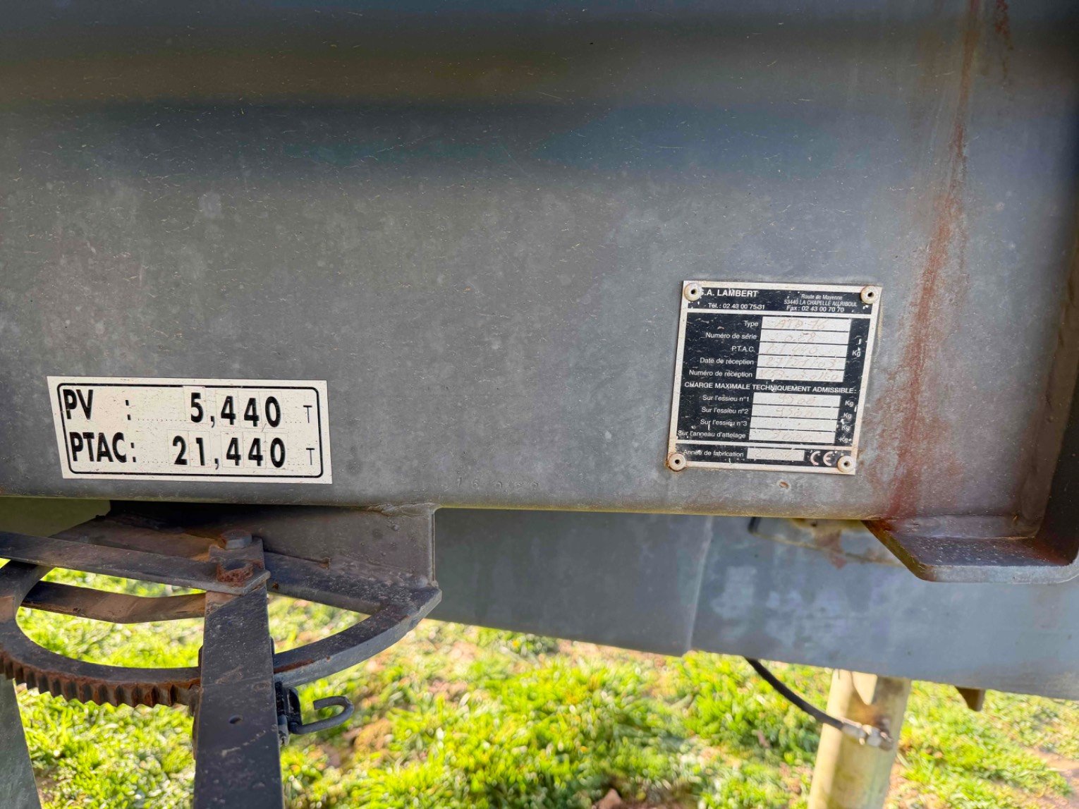 Benne agricole Lambert A 16