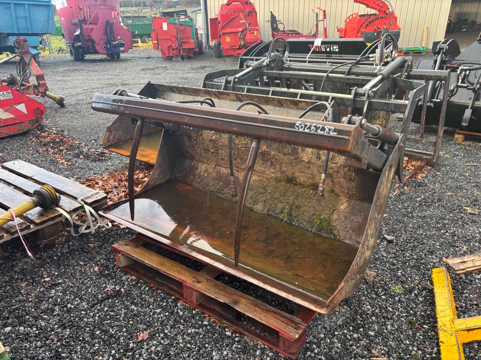 Godet multi-services Quicke bms 150