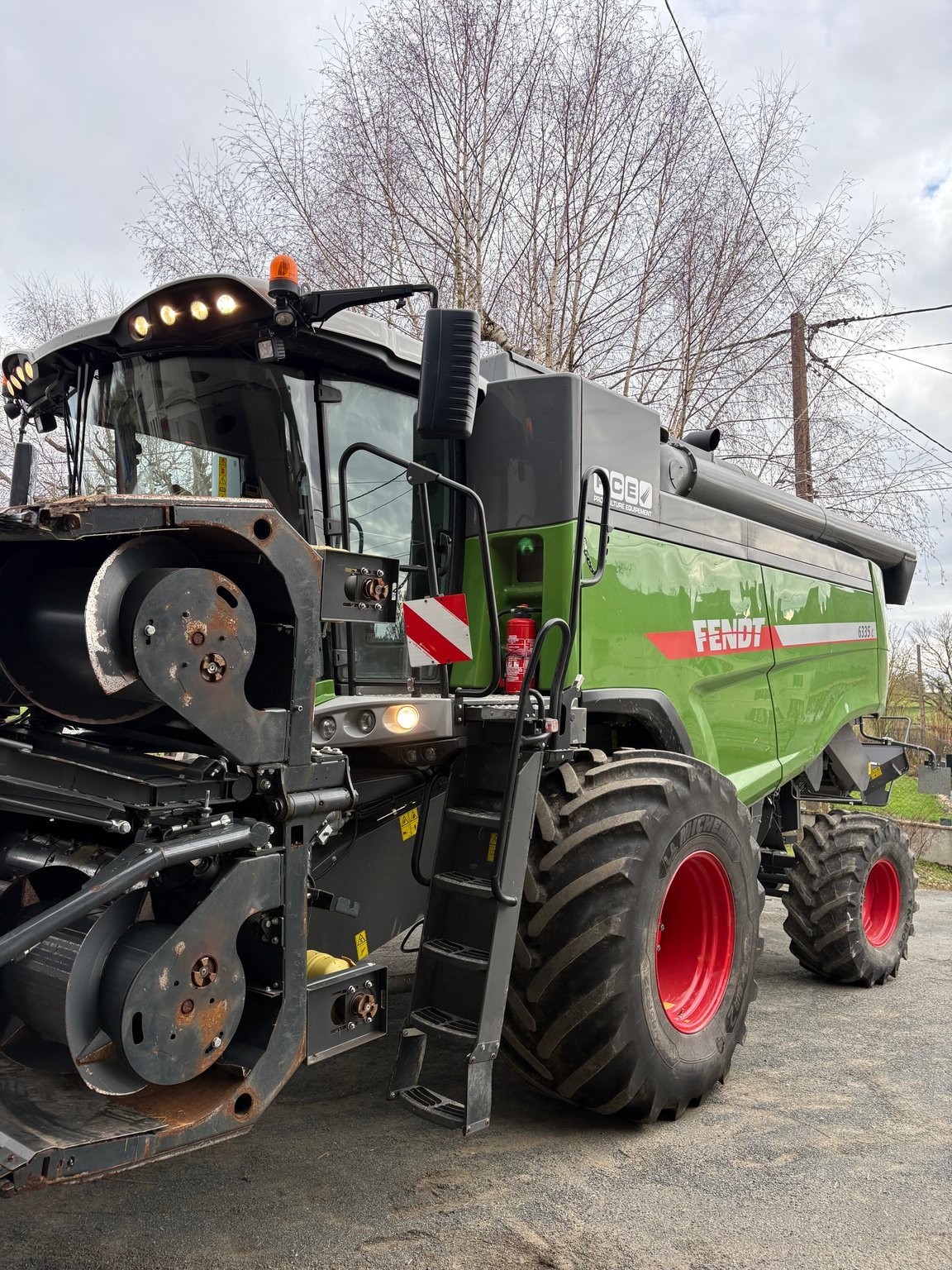Moissonneuse batteuse Fendt 6335C
