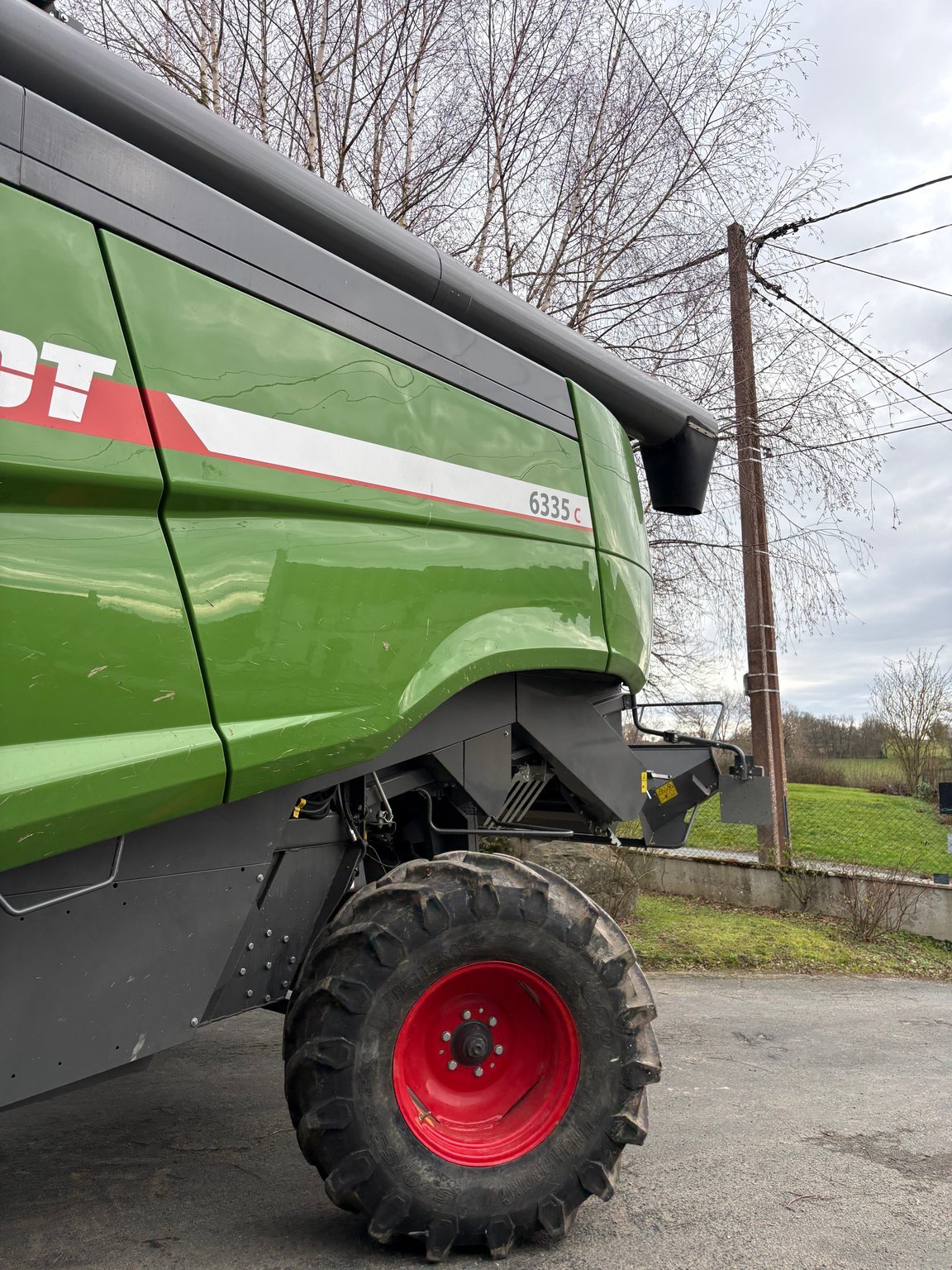 Moissonneuse batteuse Fendt 6335C