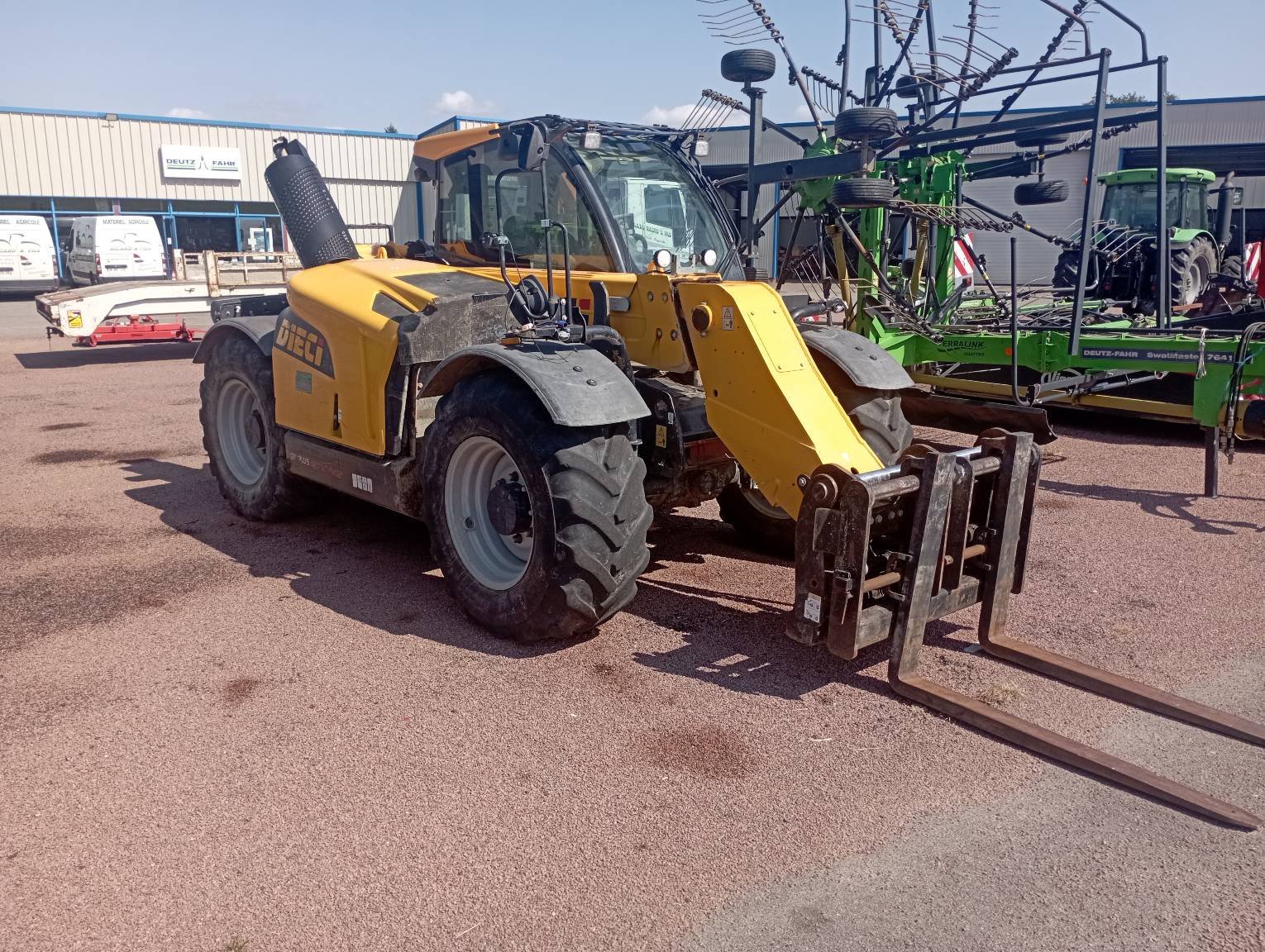Chariot télescopique agricole Dieci agri plus 42.7 vs ev 02