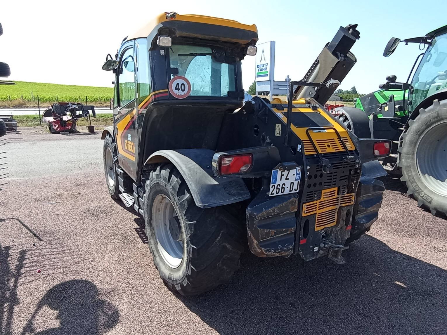 Chariot télescopique agricole Dieci agri plus 42.7 vs ev 02